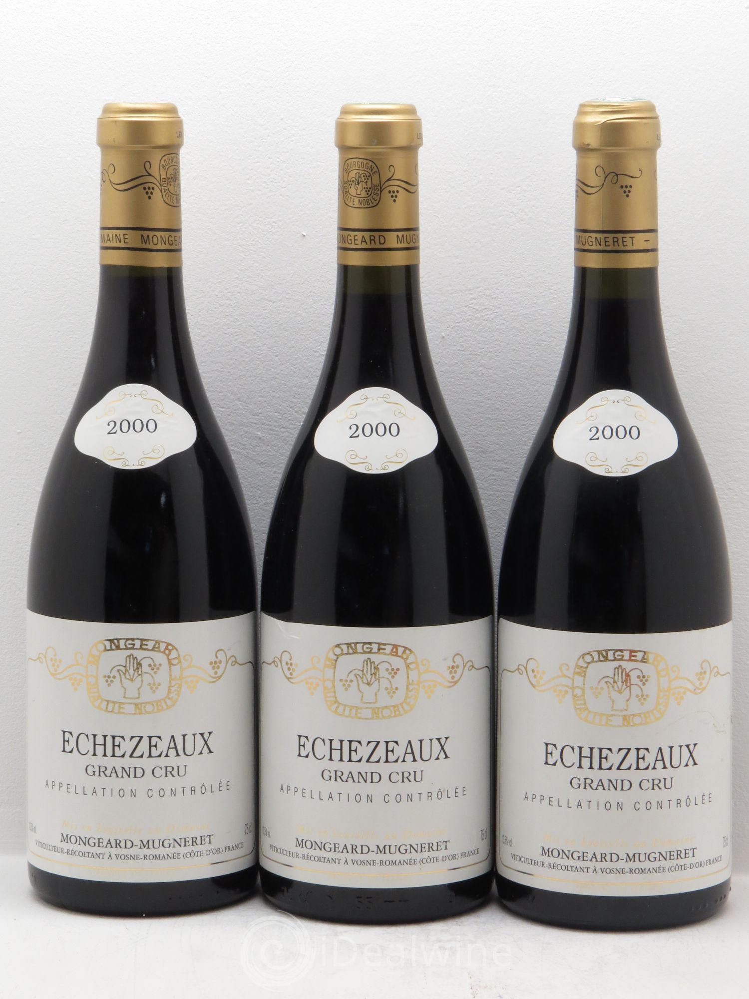 Echezeaux Grand Cru Mongeard-Mugneret (Domaine) 2000 - Lot de 3 bouteilles - 0