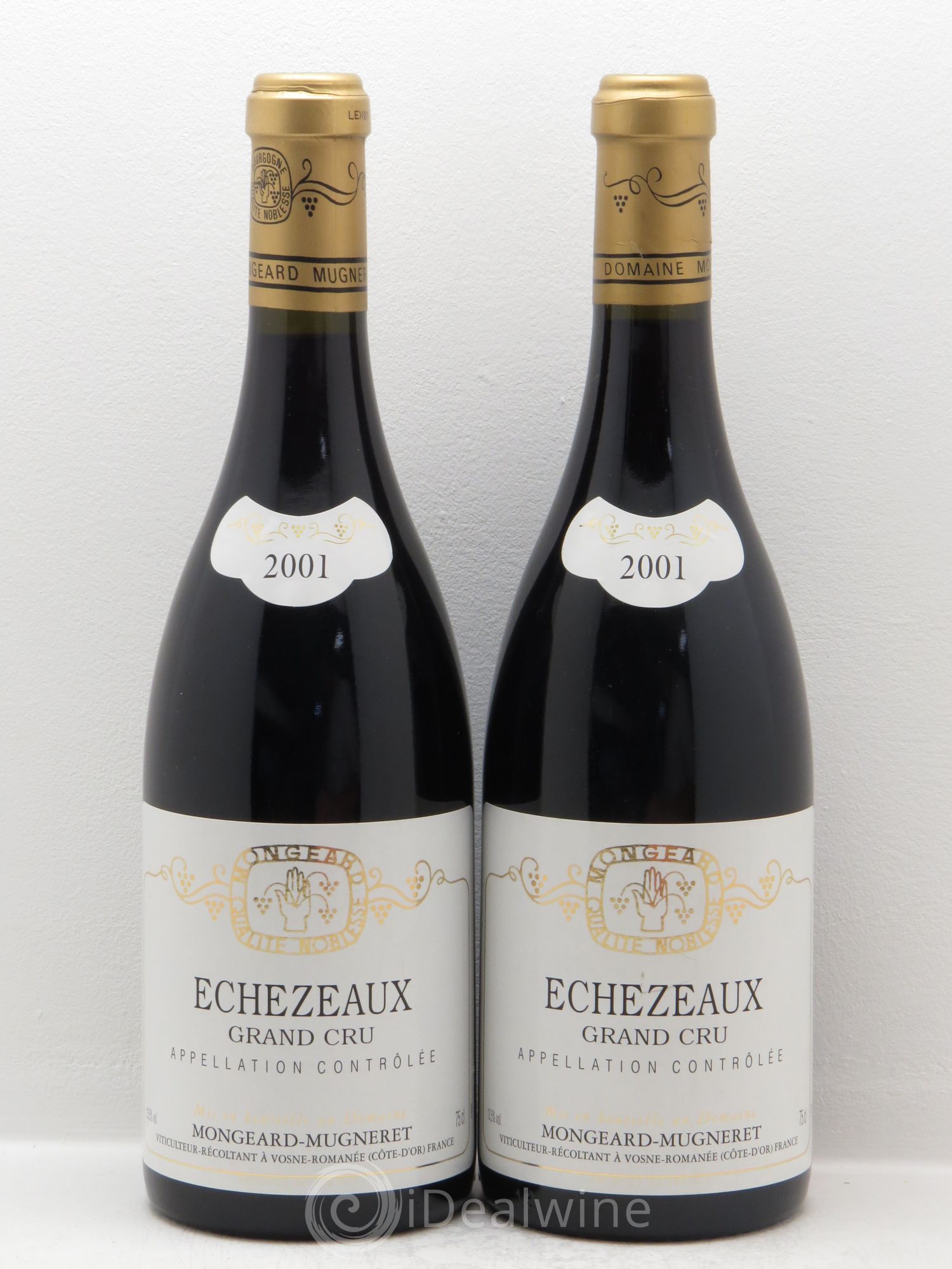 Echezeaux Grand Cru Mongeard-Mugneret (Domaine) 2001 - Lot de 2 bouteilles - 0