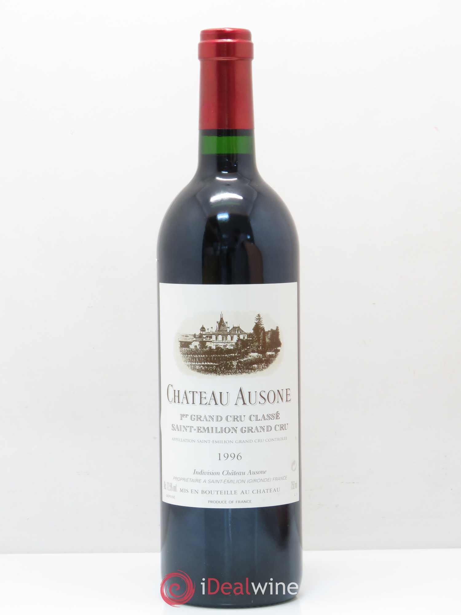 Château Ausone 1er Grand Cru Classé A 1996 - Lot de 1 bouteille - 0