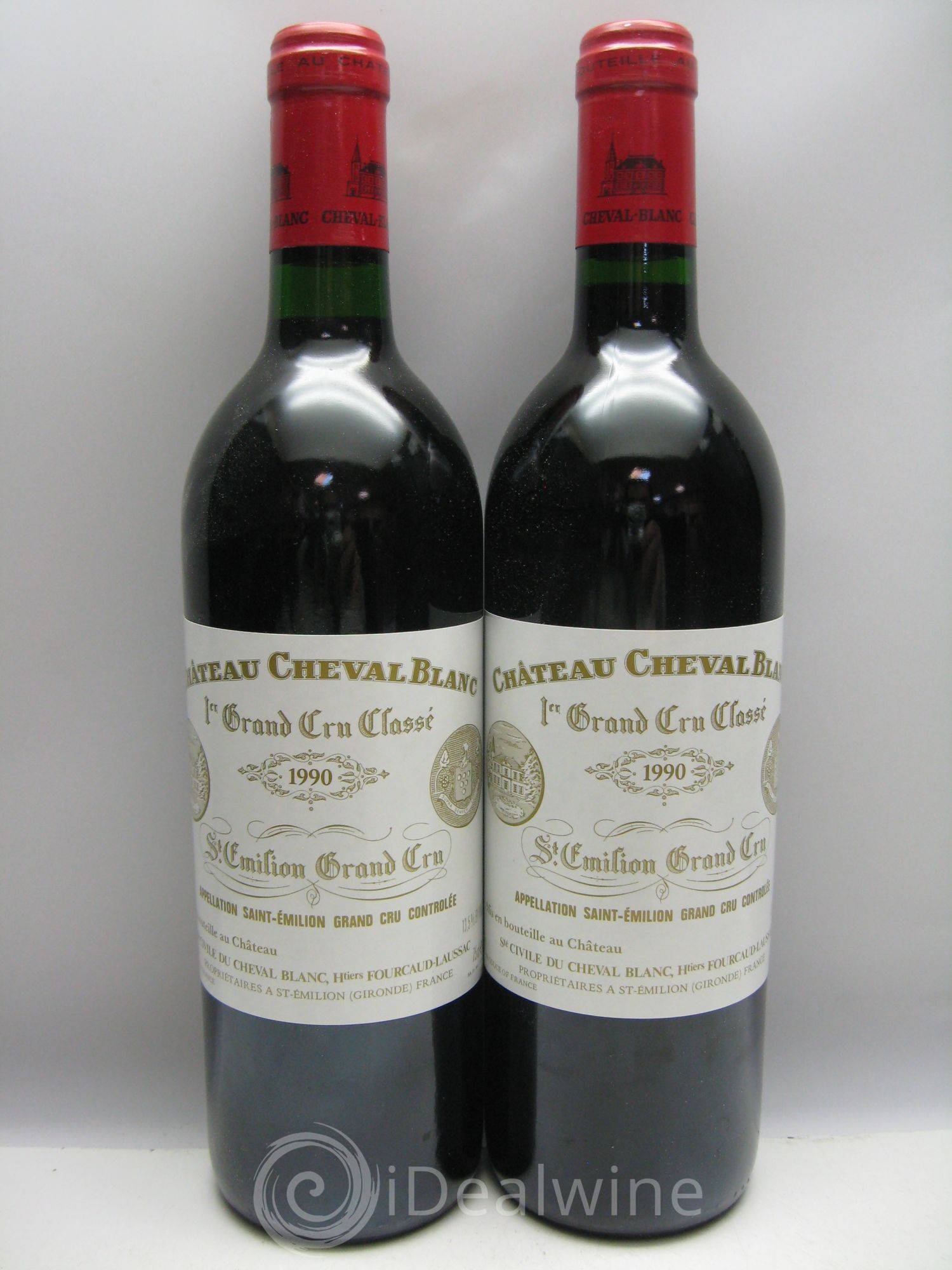 Château Cheval Blanc 1er Grand Cru Classé A 1990 - Lot de 12 bouteilles - 3