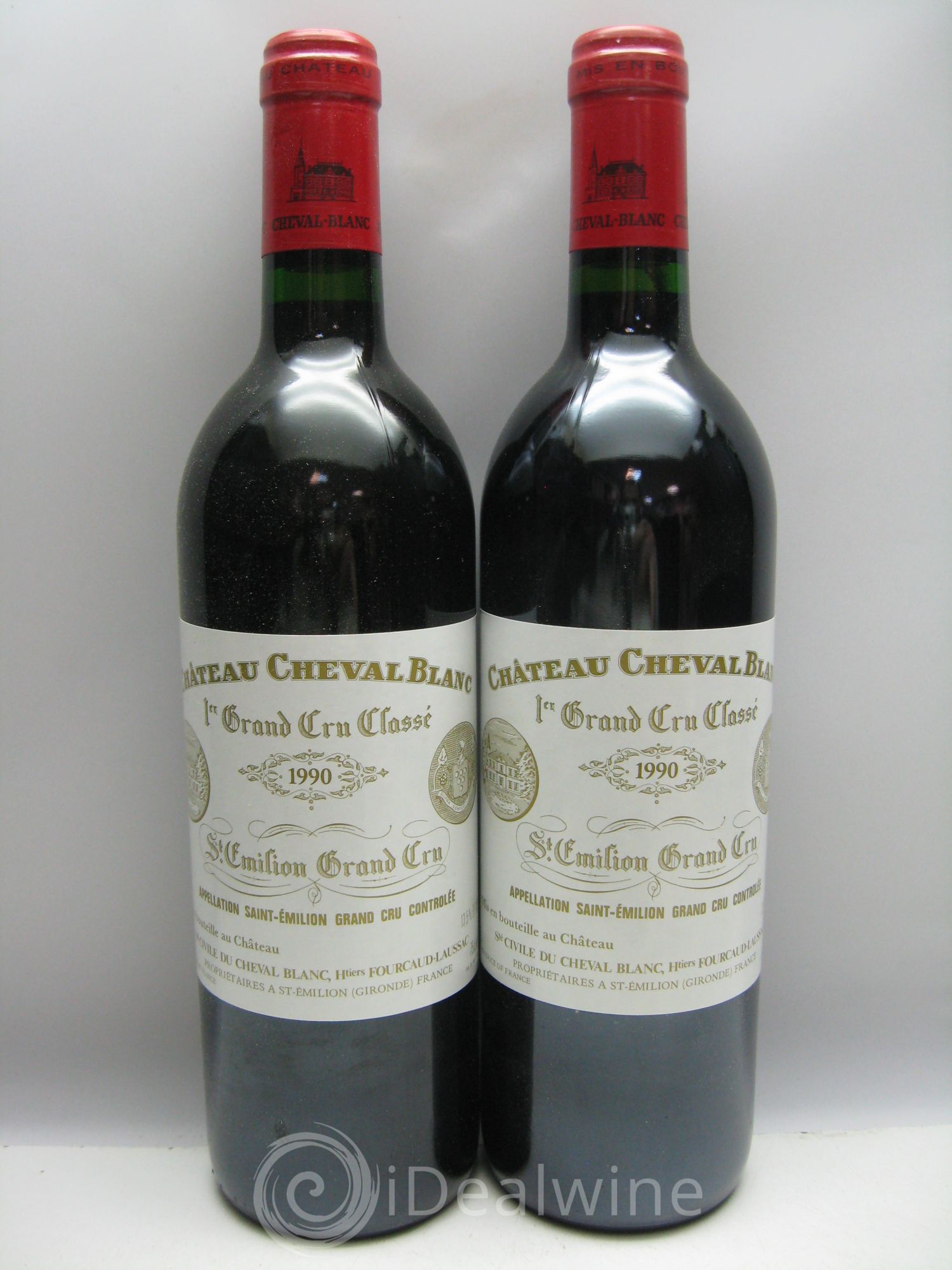 Château Cheval Blanc 1er Grand Cru Classé A 1990 - Lot de 12 bouteilles - 4