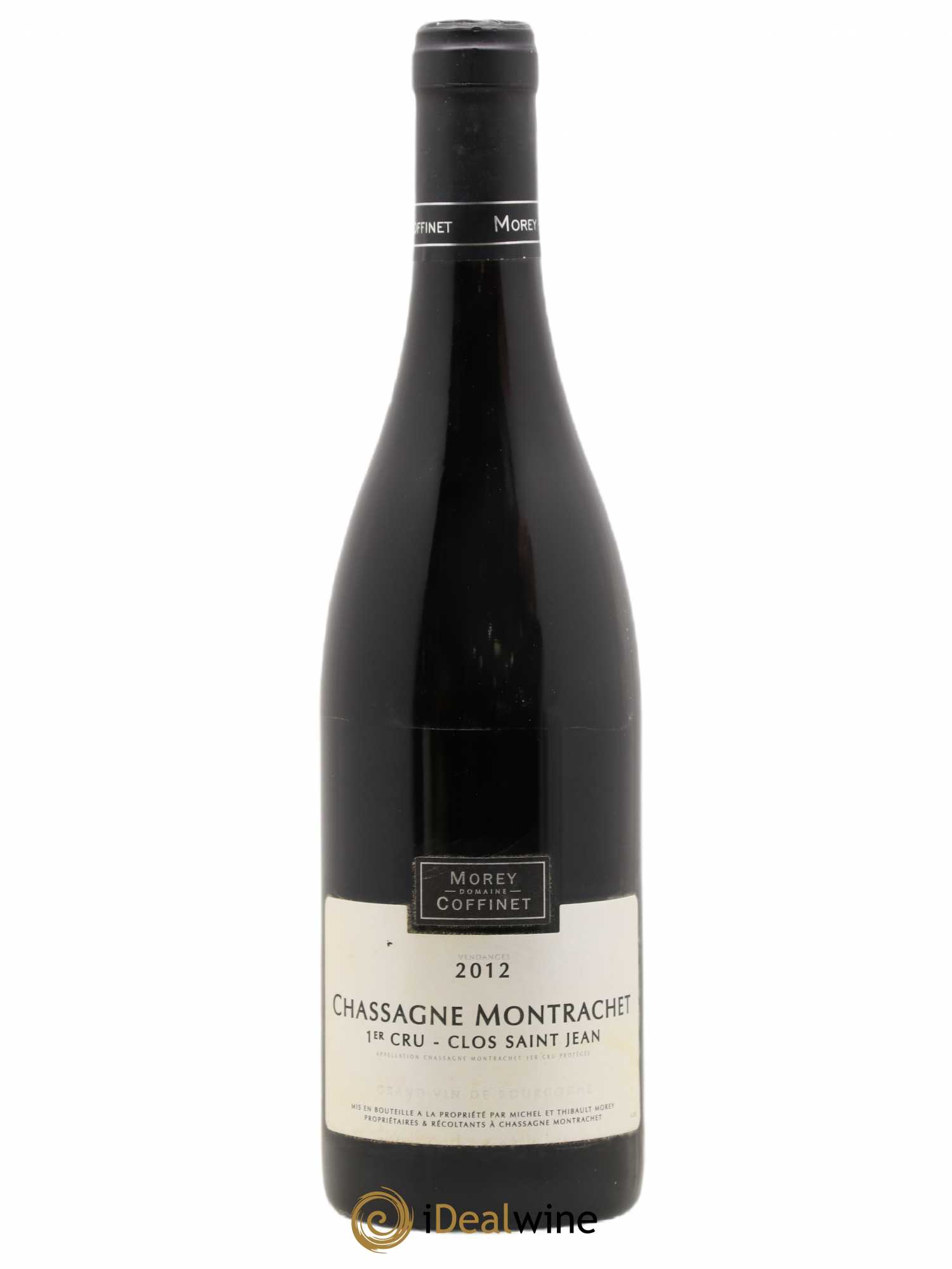 Chassagne-Montrachet 1er Cru Clos Saint-Jean Morey-Coffinet (Domaine) 2012 - Lot de 1 bouteille - 0