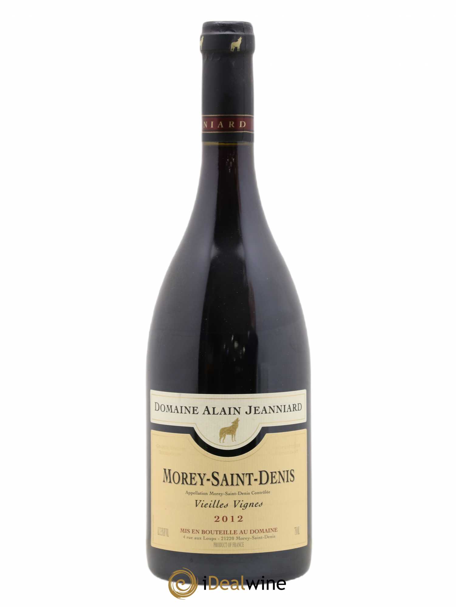 Morey-Saint-Denis Vieilles Vignes Françoise Jeanniard 2012 - Lot de 1 bouteille - 0
