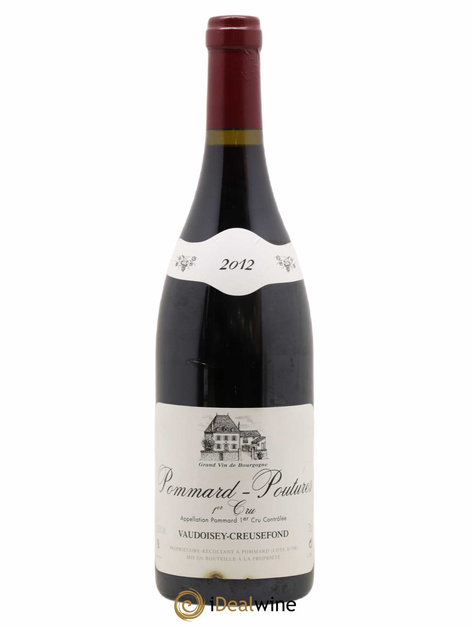 Pommard 1er Cru Poutures Domaine Vaudoisey-Creusefond 2012 - Posten von 1 Flasche - 0