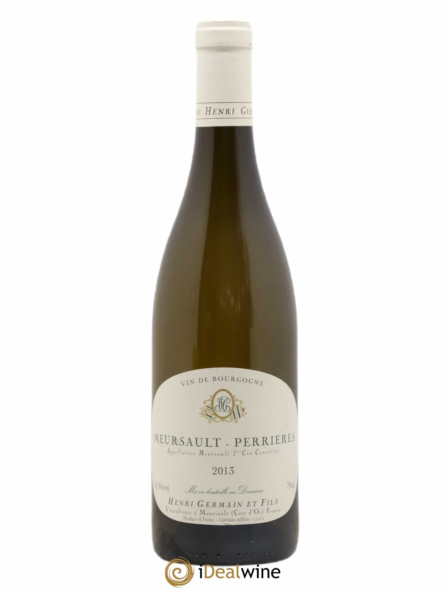 Meursault 1er Cru Perrières Henri Germain 2013 - Lot de 1 bouteille - 0