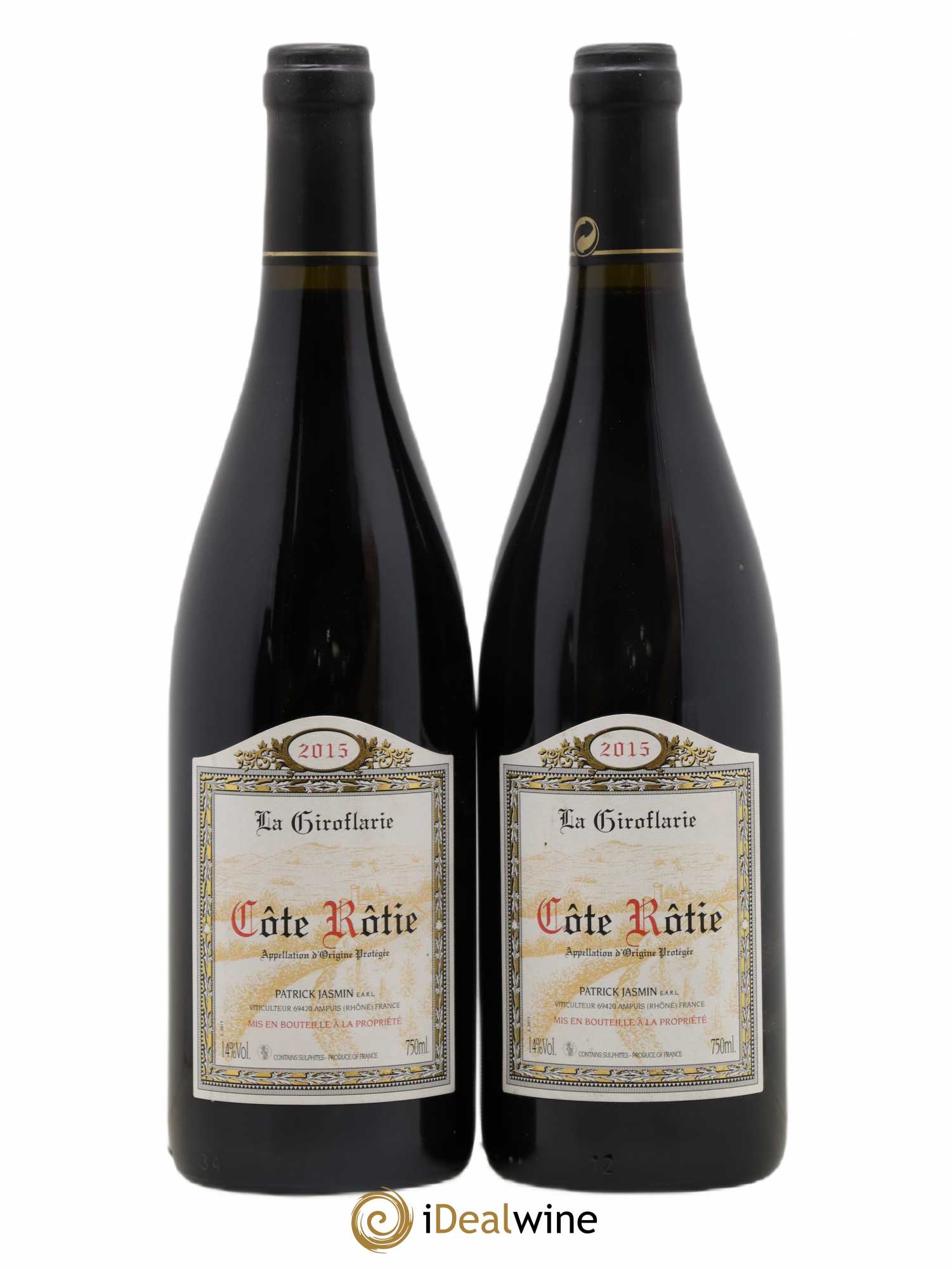 Côte-Rôtie La Giroflarie Jasmin (Domaine) 2015 - Lot de 2 bouteilles - 0