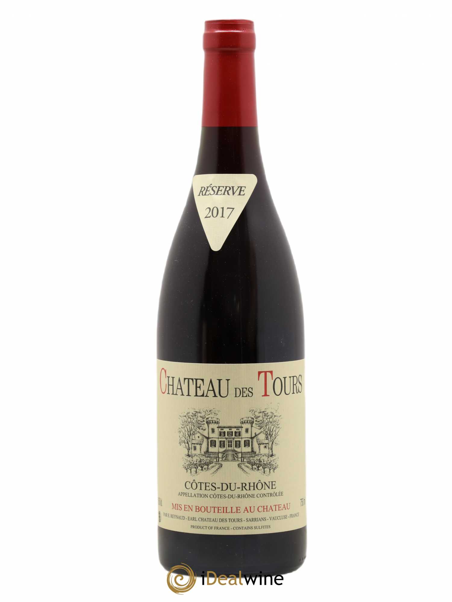 Côtes-du-Rhône Château des Tours Emmanuel Reynaud 2017 - Lot de 1 bouteille - 0