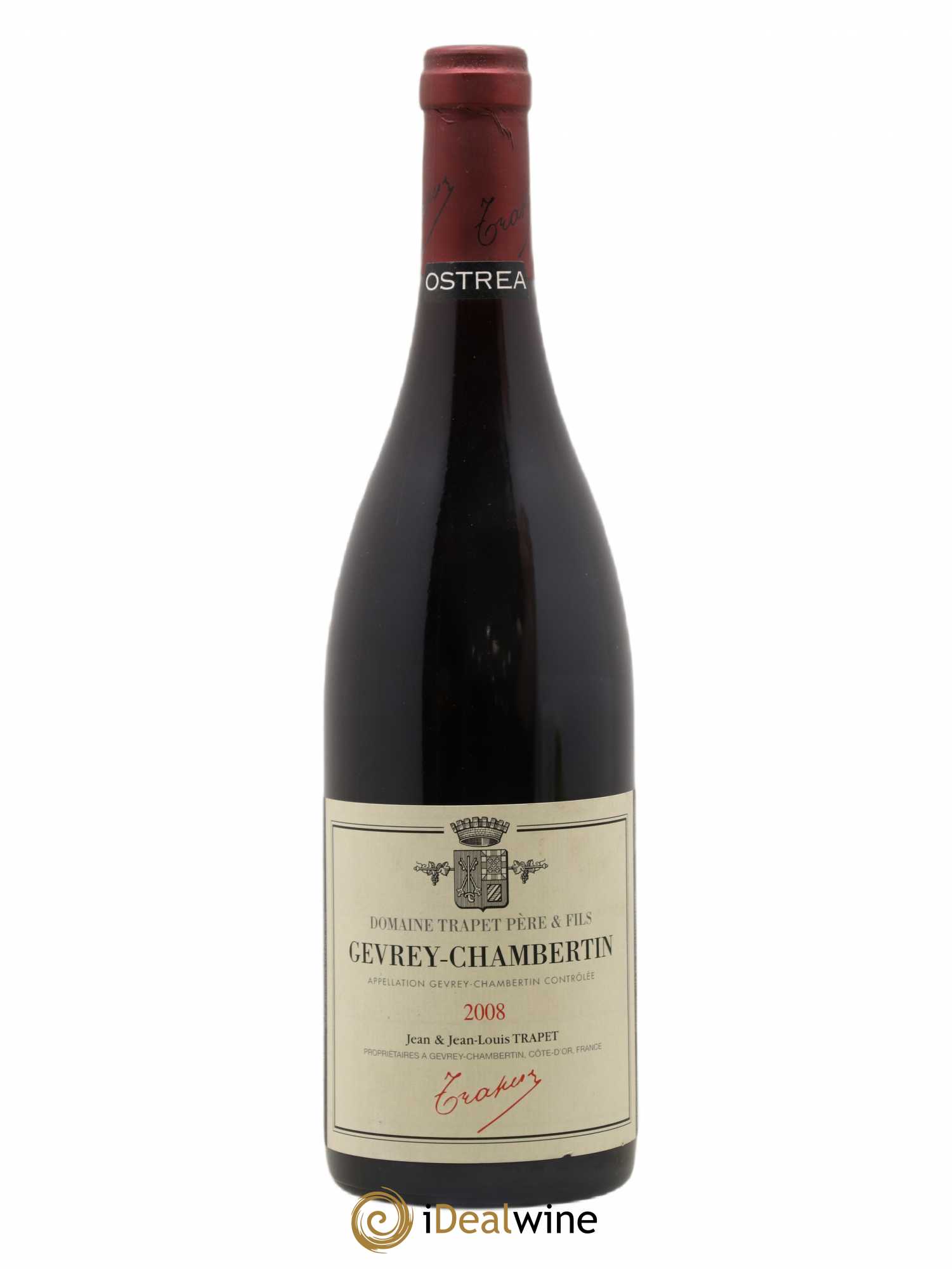 Gevrey-Chambertin Ostrea Domaine Trapet 2008 - Lot de 1 bouteille - 0
