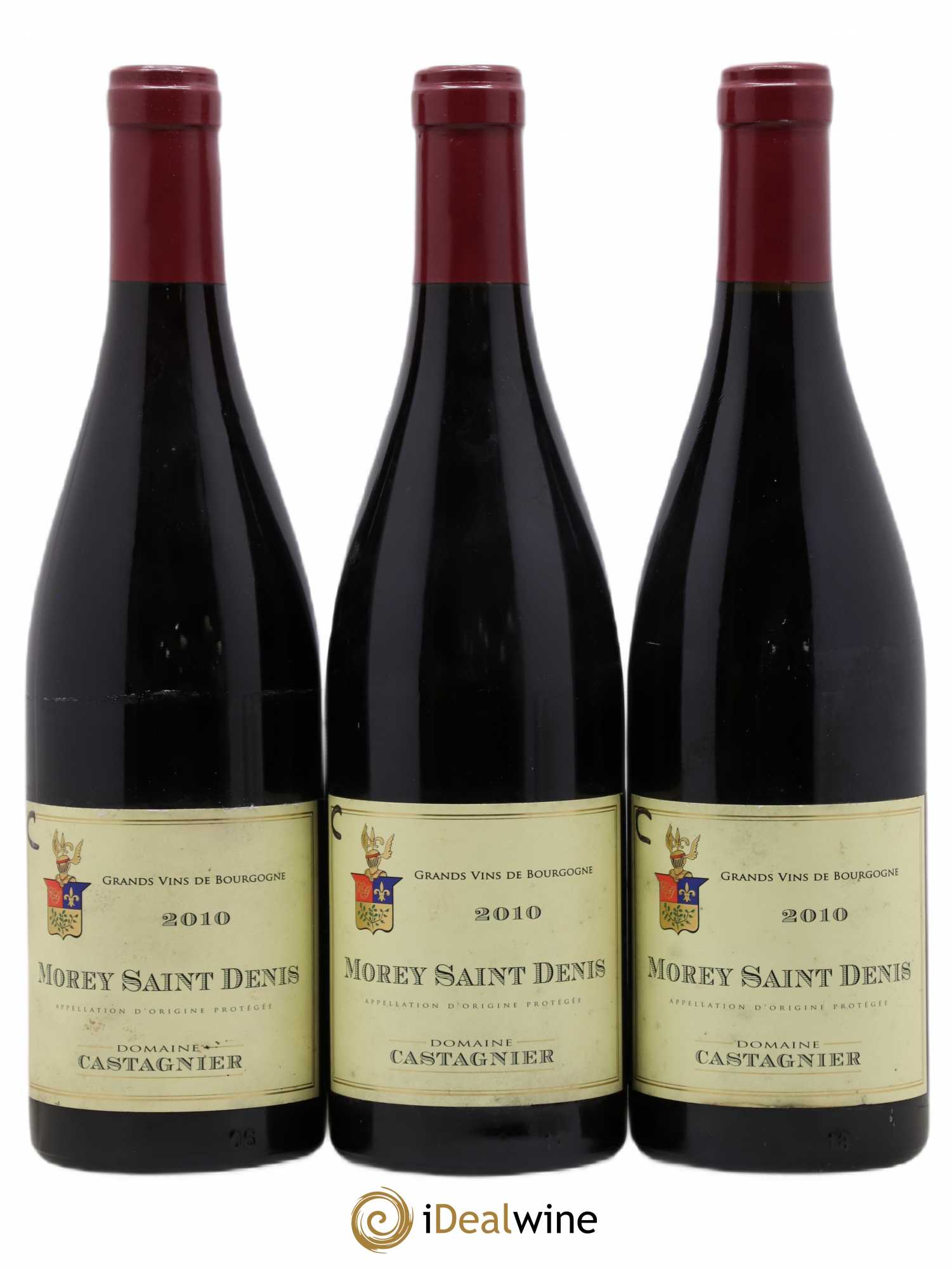 Morey-Saint-Denis Domaine Castagnier 2010 - Lot de 3 bouteilles - 0