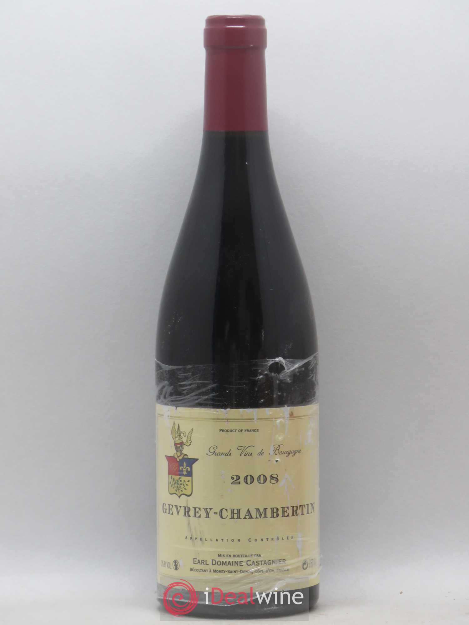 Gevrey-Chambertin Domaine Castagnier 2008 - Lot de 1 bouteille - 0