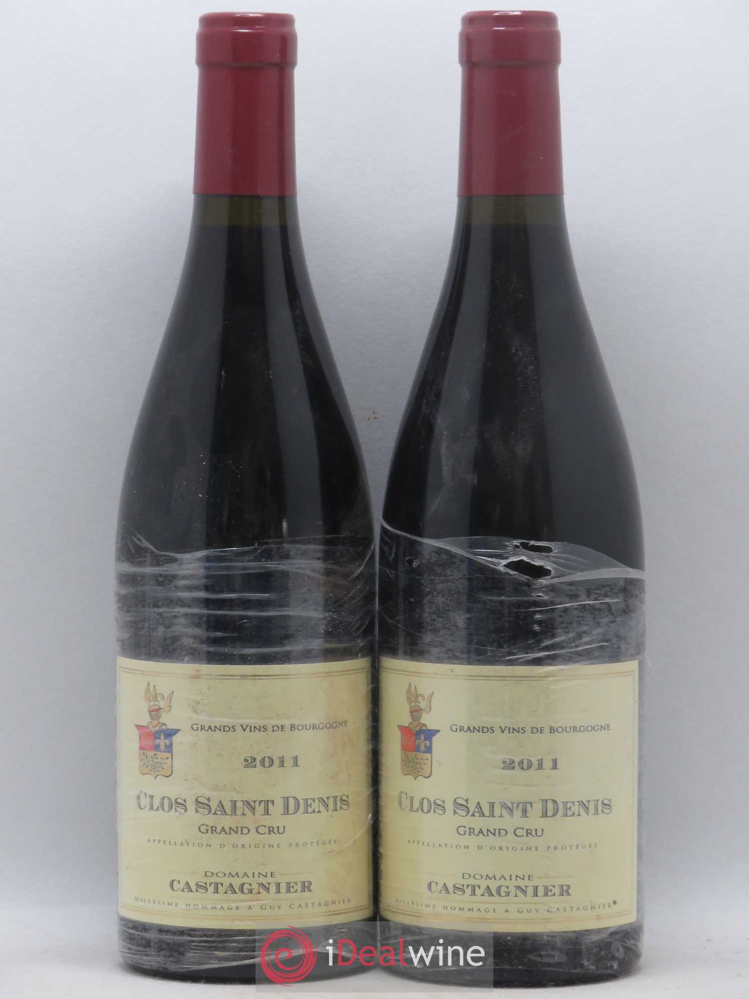 Clos Saint-Denis Grand Cru Castagnier (Domaine) 2011 - Lot de 2 bouteilles - 0