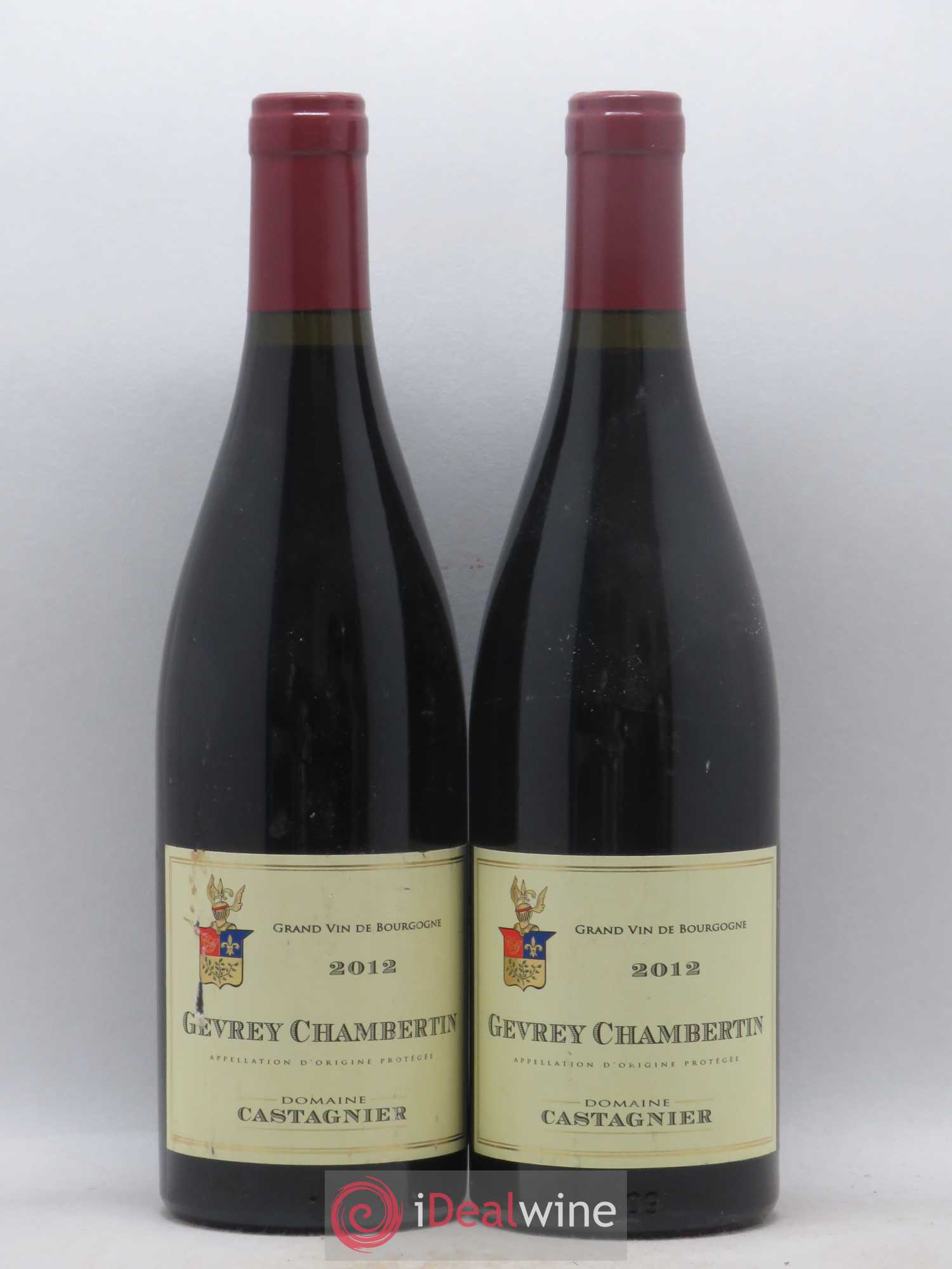 Gevrey-Chambertin Domaine Castagnier 2012 - Lot de 2 bouteilles - 0
