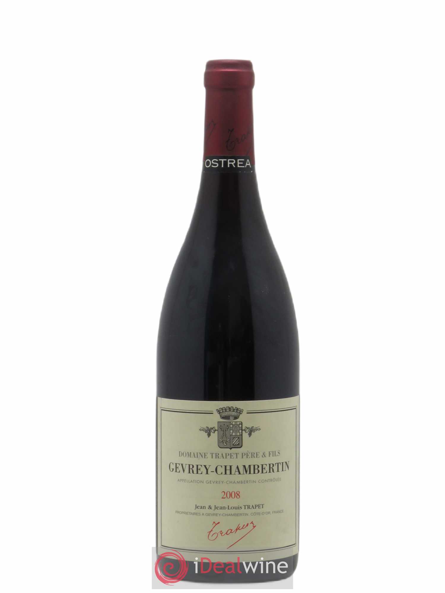Gevrey-Chambertin Ostrea Domaine Trapet 2008 - Lot de 1 bouteille - 0