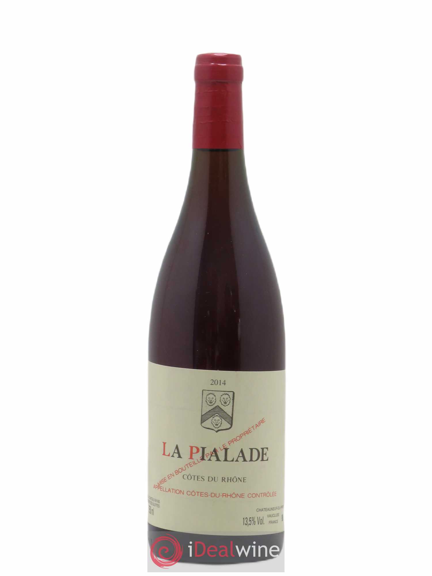 Côtes-du-Rhône La Pialade Emmanuel Reynaud 2014 - Lot de 1 bouteille - 0