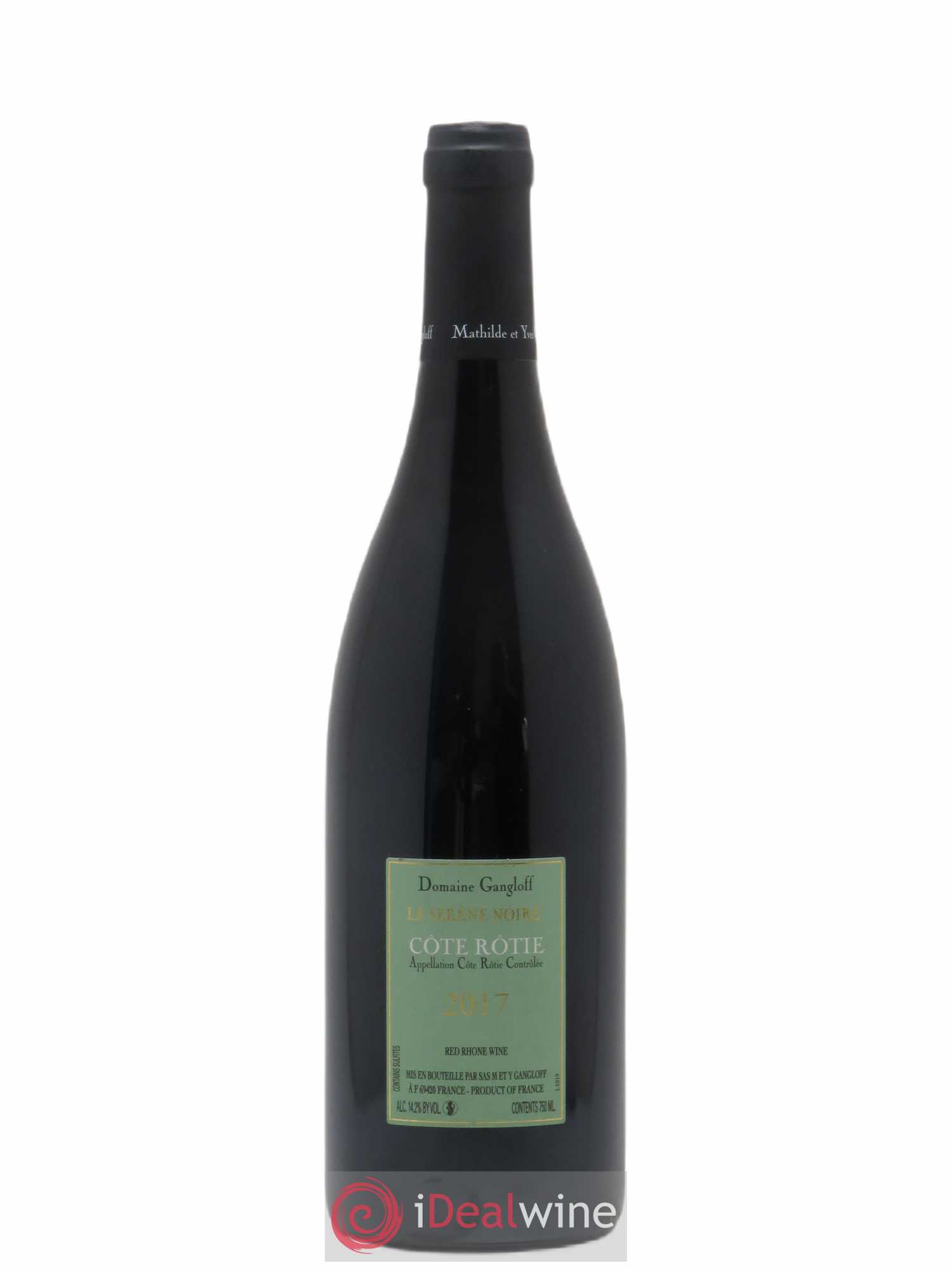 Côte-Rôtie La Sereine Noire Gangloff (Domaine) 2017 - Lot de 1 bouteille - 1