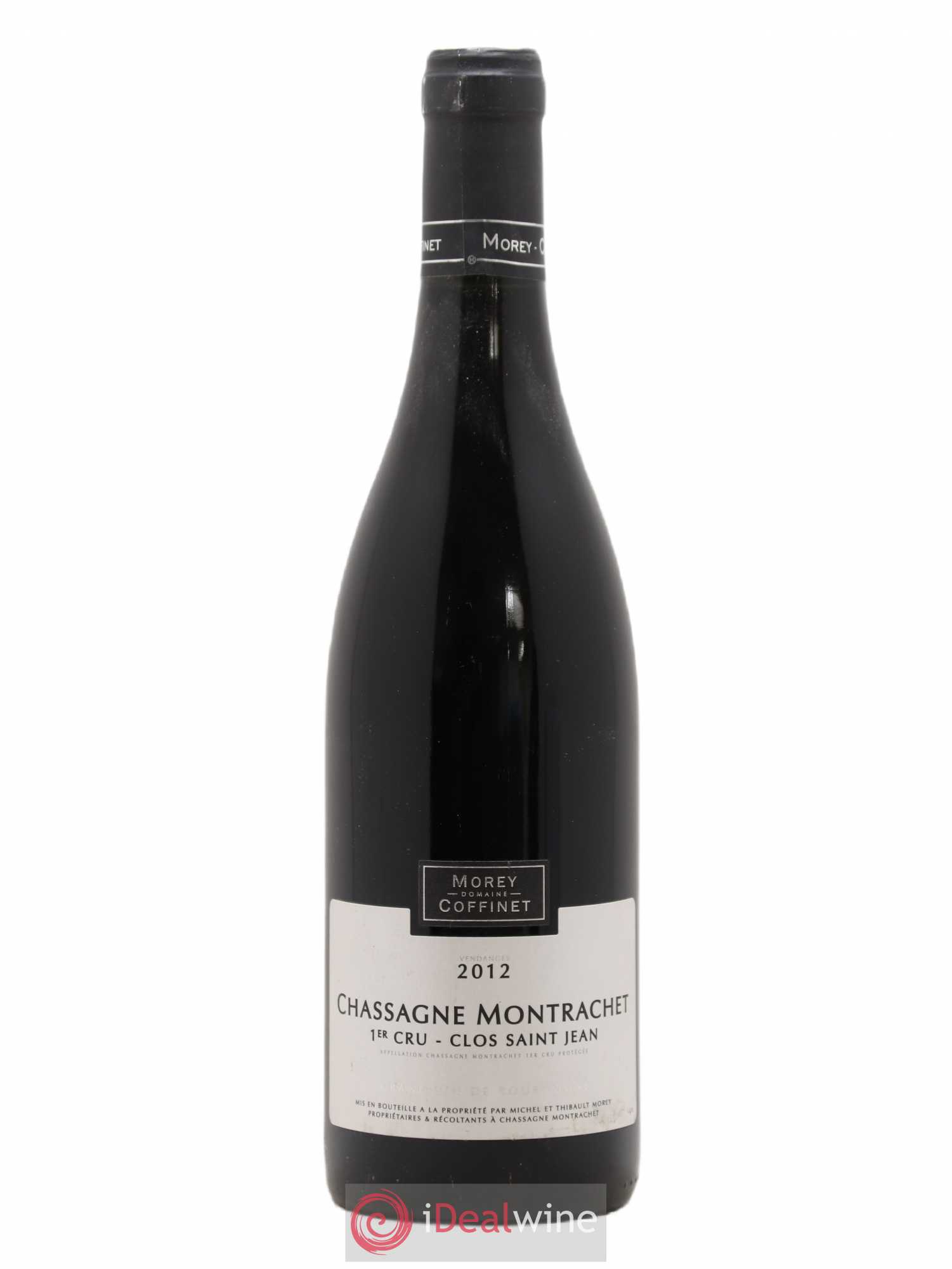 Chassagne-Montrachet 1er Cru Clos Saint-Jean Morey-Coffinet (Domaine) 2012 - Lot de 1 bouteille - 0