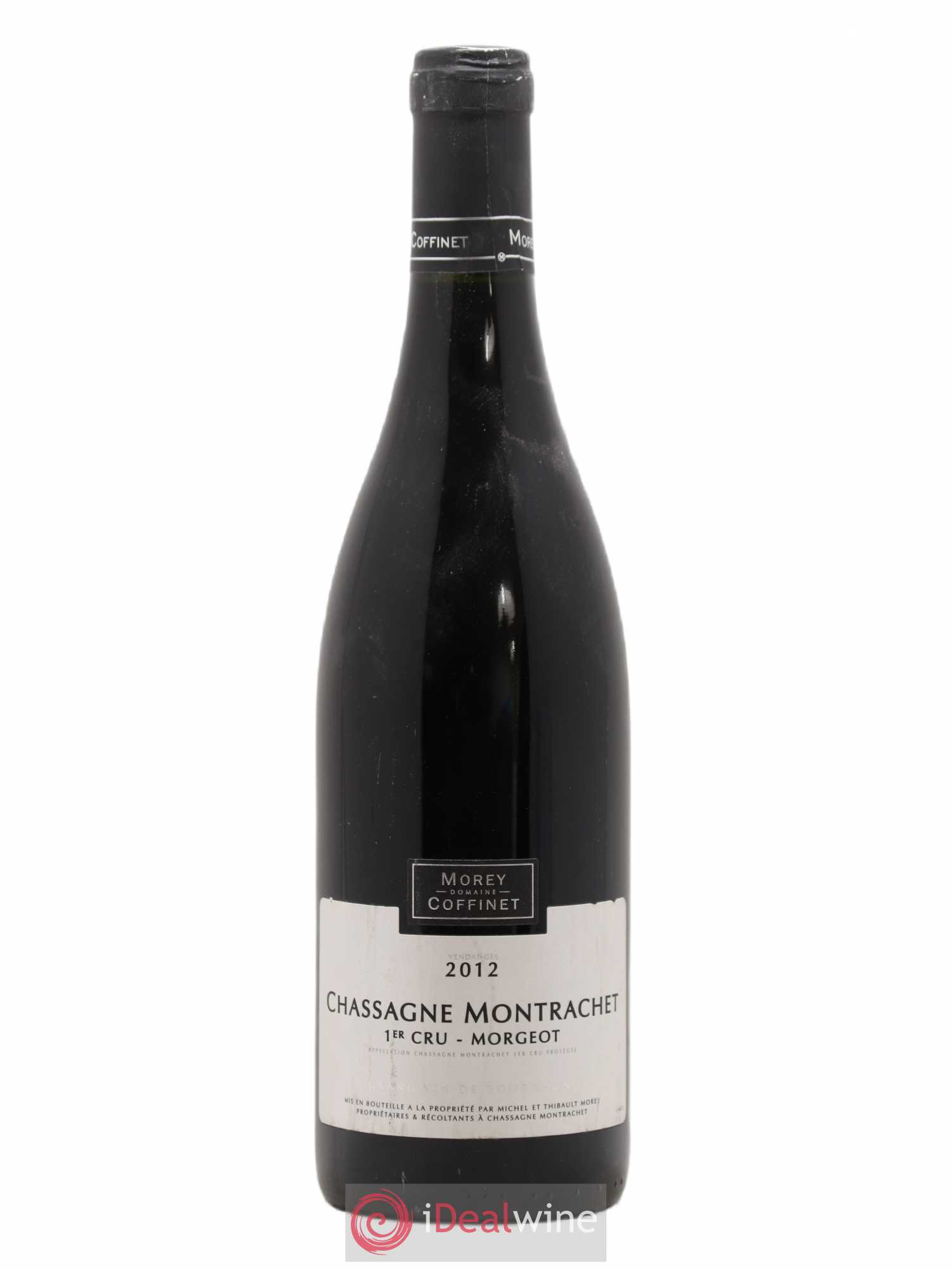 Chassagne-Montrachet 1er Cru Morgeot Morey-Coffinet (Domaine) 2012 - Lot de 1 bouteille - 0