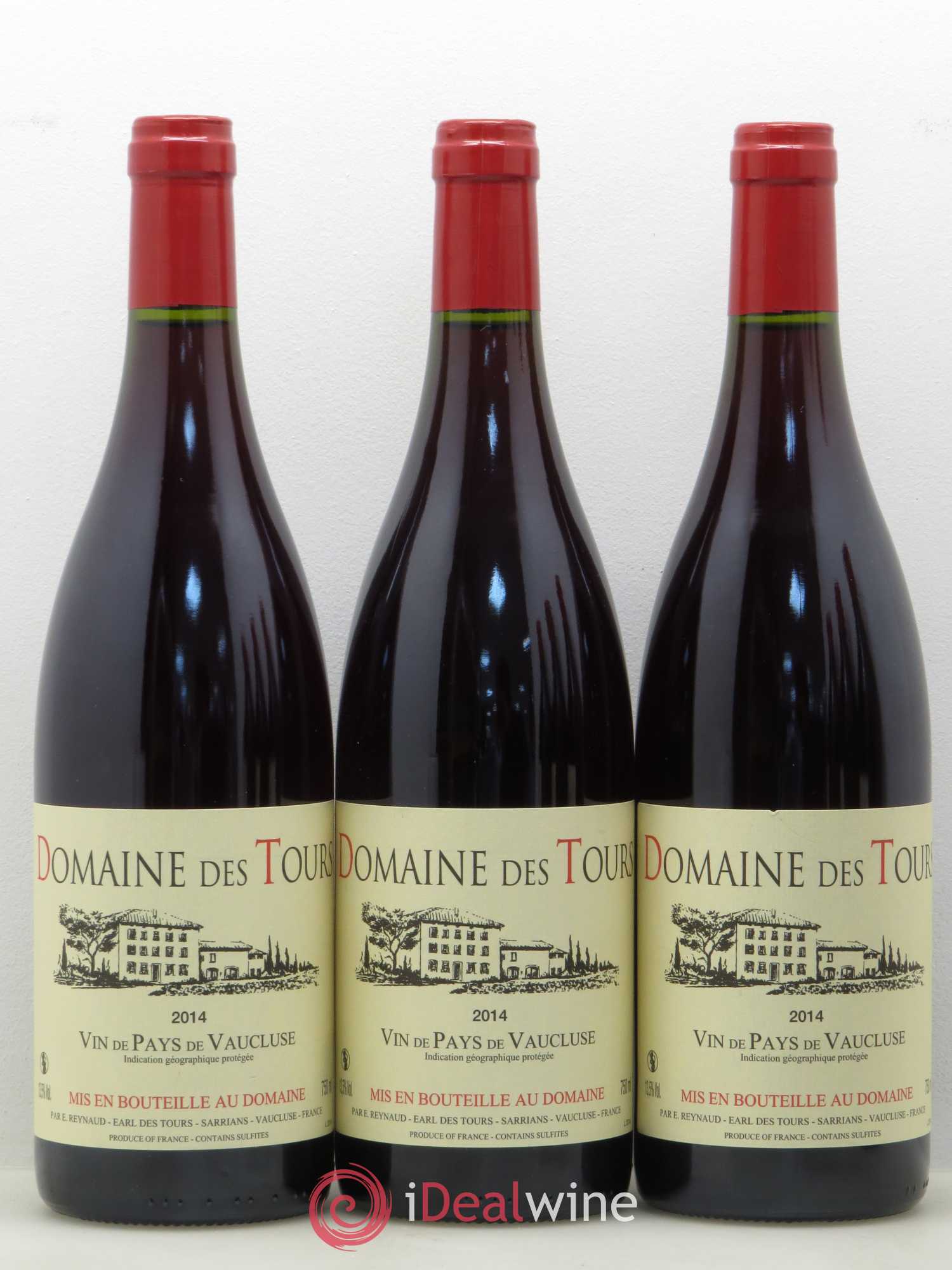 Vaucluse (Vin de Pays de Vaucluse) Domaine des Tours Emmanuel Reynaud 2014 - Lot de 6 bouteilles - 2