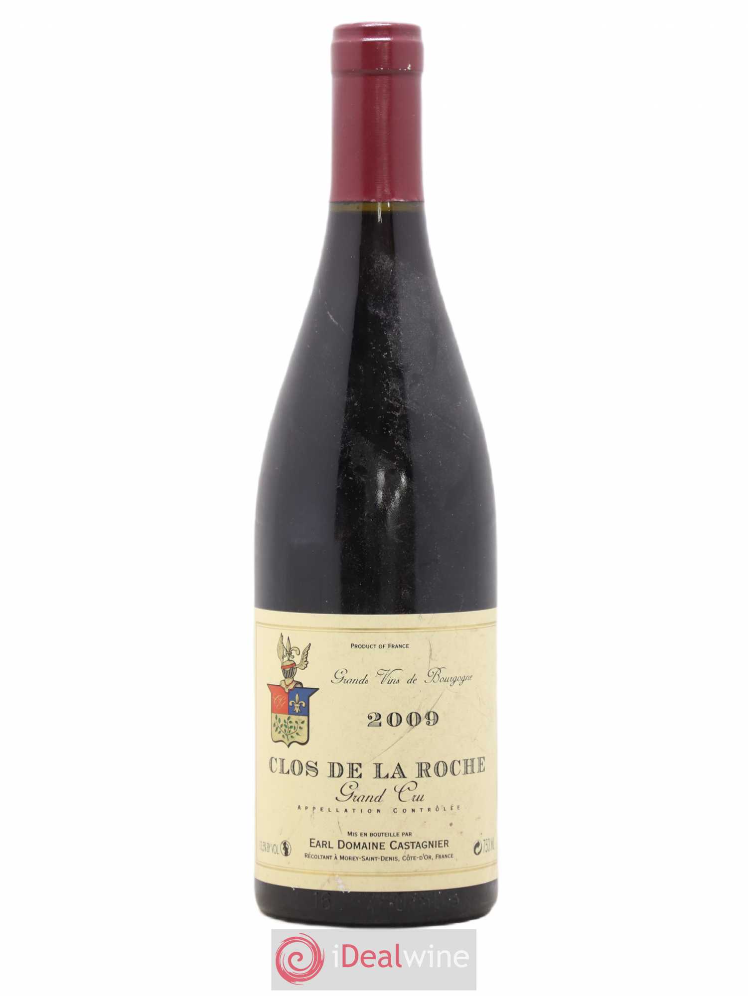 Clos de la Roche Grand Cru Castagnier (Domaine) 2009 - Lot de 1 bouteille - 0