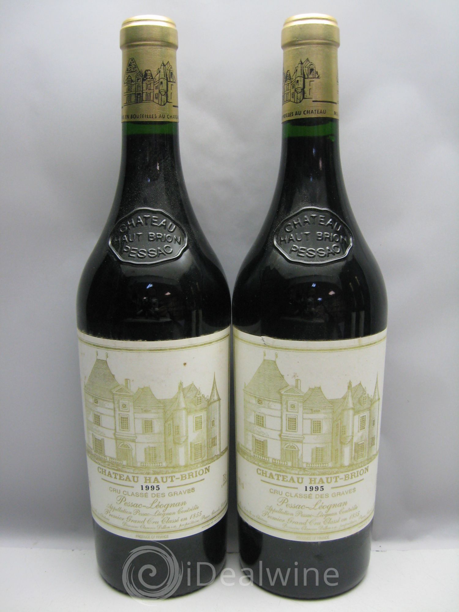 Château Haut Brion 1er Grand Cru Classé 1995 - Lot de 6 bouteilles - 1