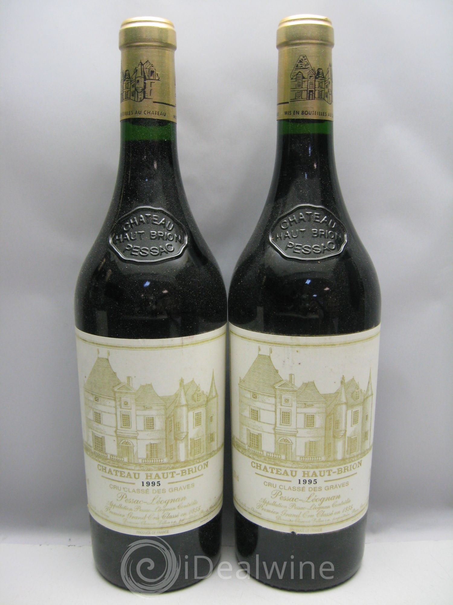 Château Haut Brion 1er Grand Cru Classé 1995 - Lot de 6 bouteilles - 2