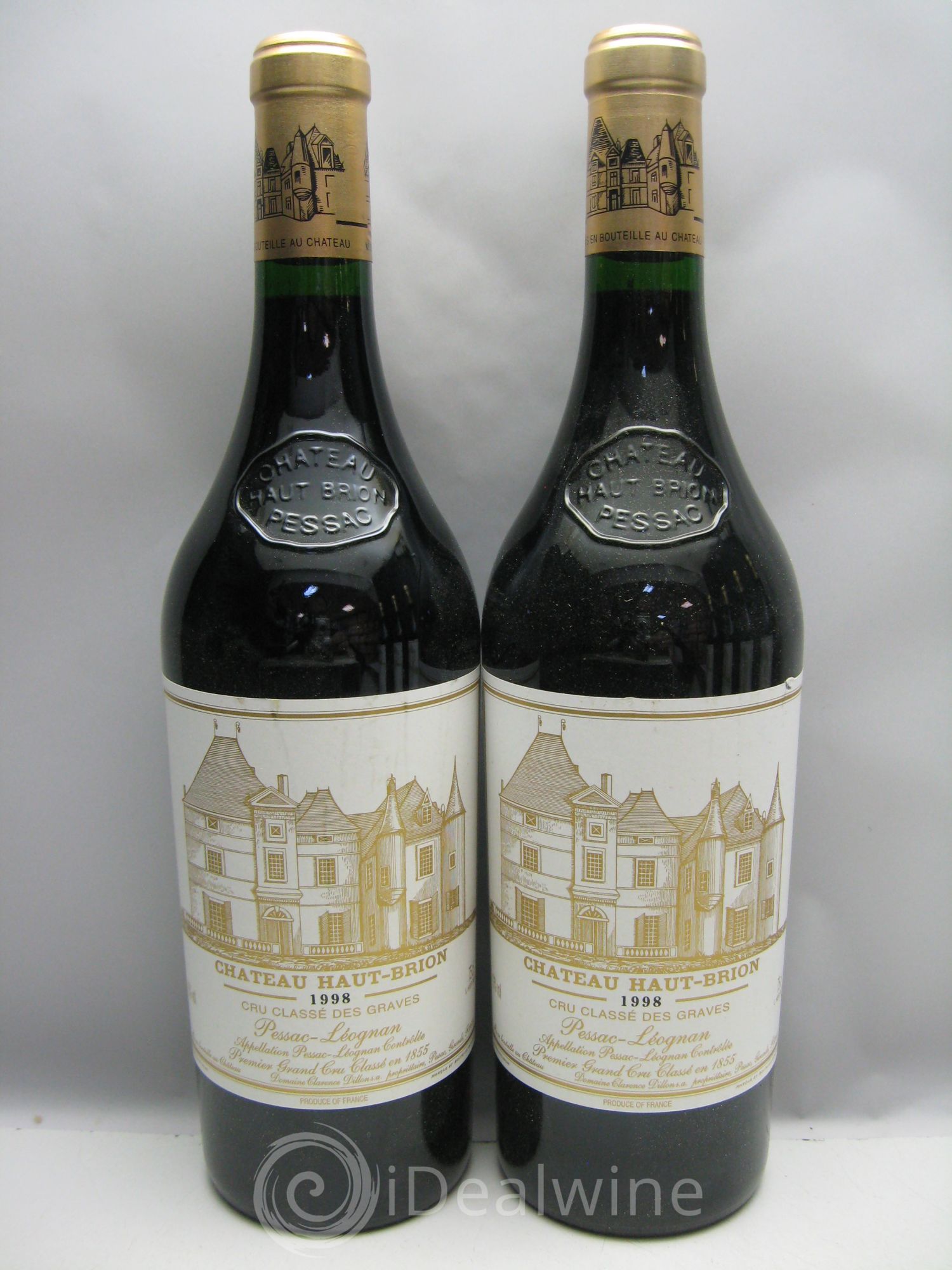 Château Haut Brion 1er Grand Cru Classé 1998 - Lot de 6 bouteilles - 0