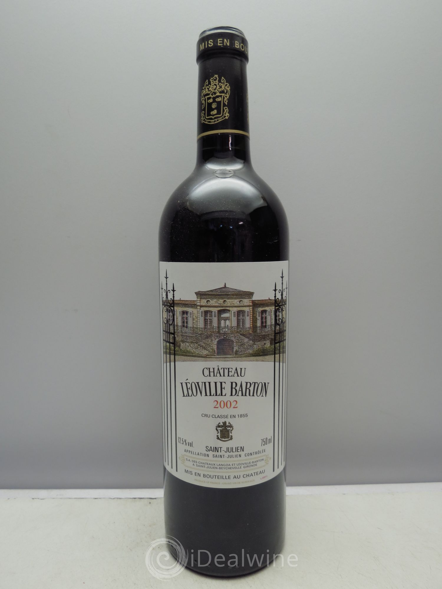 Château Léoville Barton 2ème Grand Cru Classé 2002 - Lot de 6 bouteilles - 0