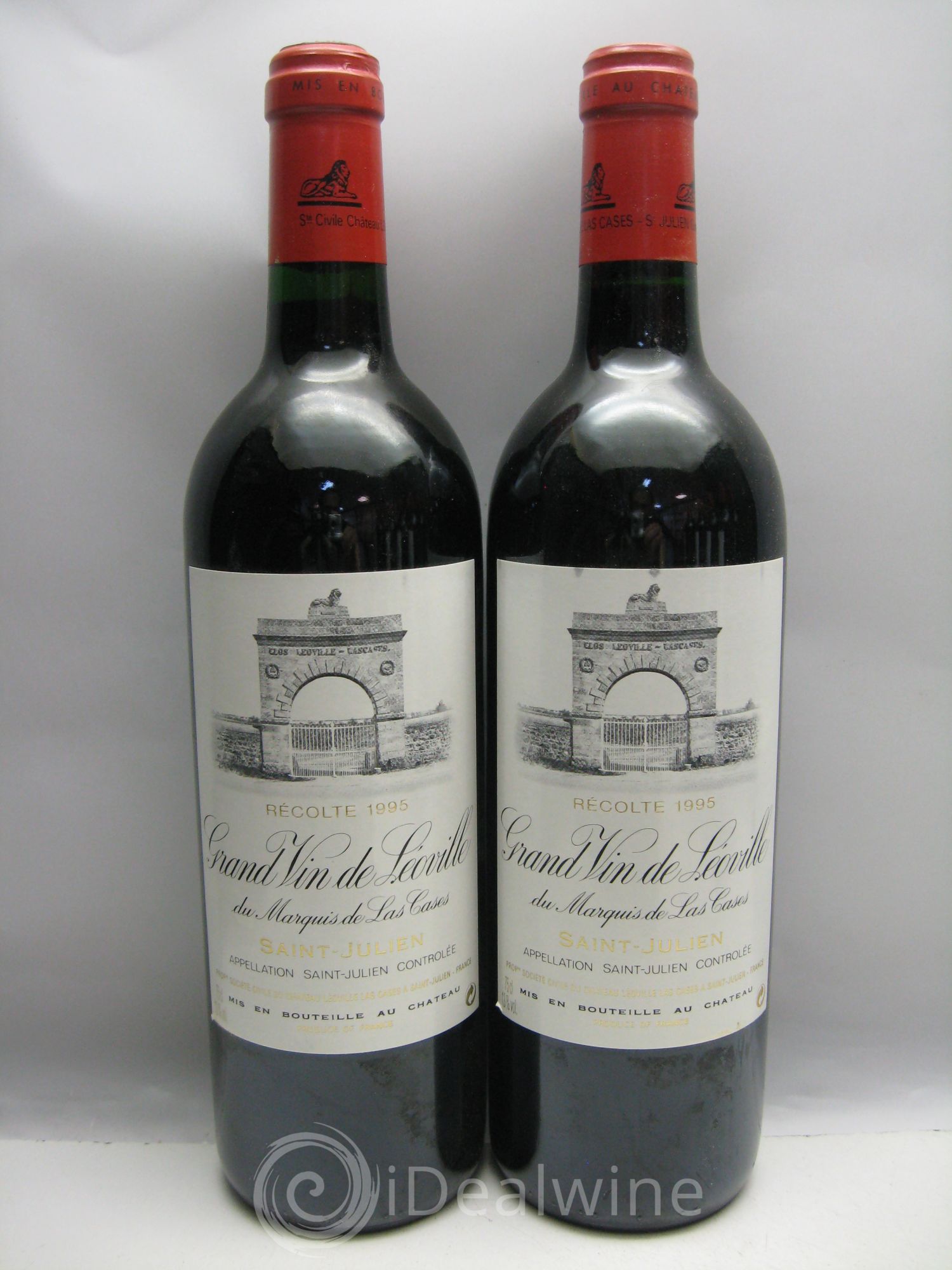 Château Léoville Las Cases 2ème Grand Cru Classé 1995 - Lot de 12 bouteilles - 1