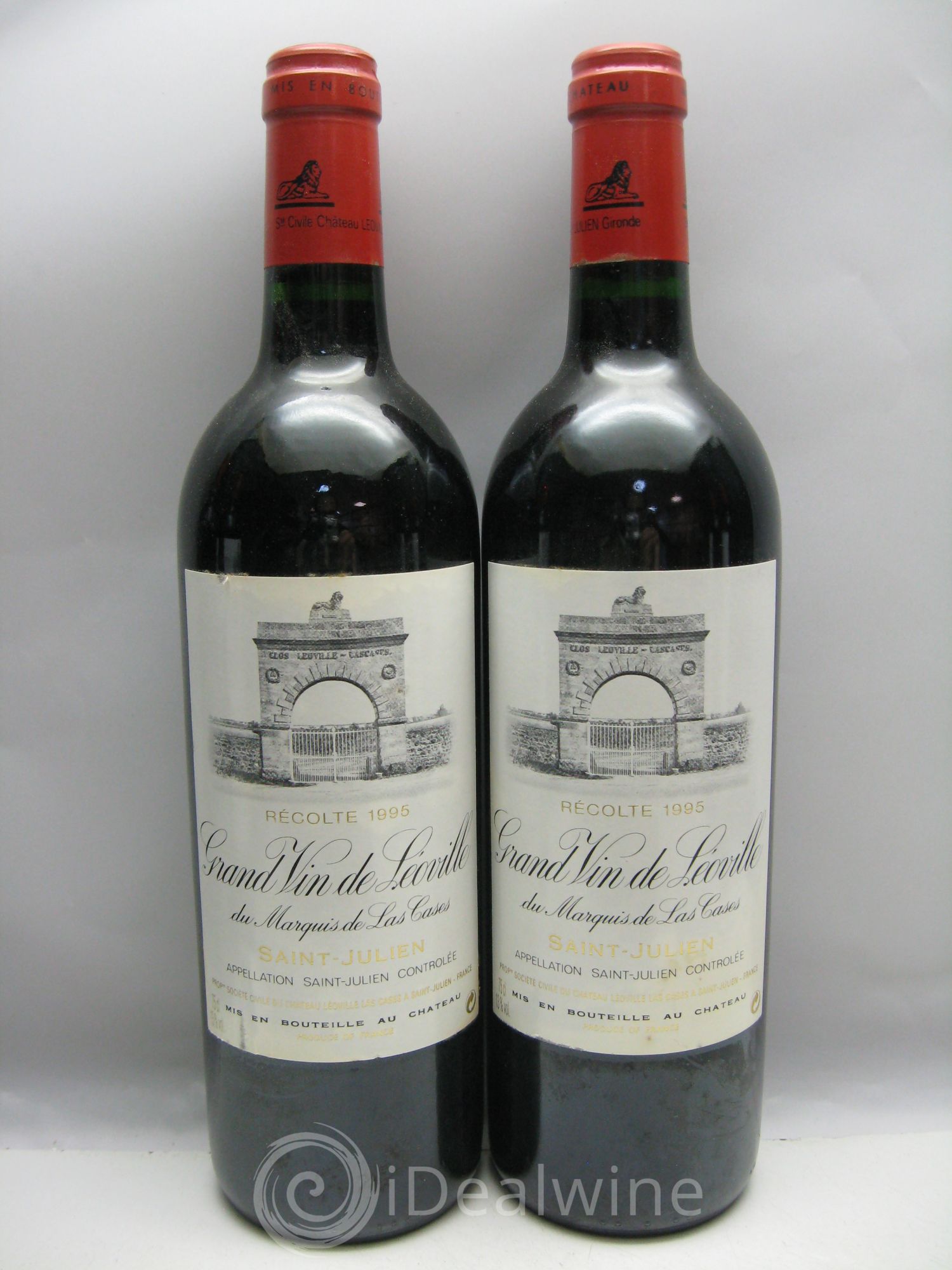 Château Léoville Las Cases 2ème Grand Cru Classé 1995 - Lot de 12 bouteilles - 4