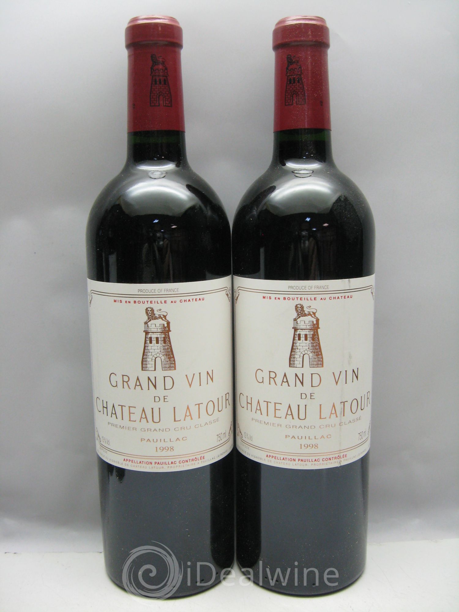 Château Latour 1er Grand Cru Classé 1998 - Lot de 6 bouteilles - 2