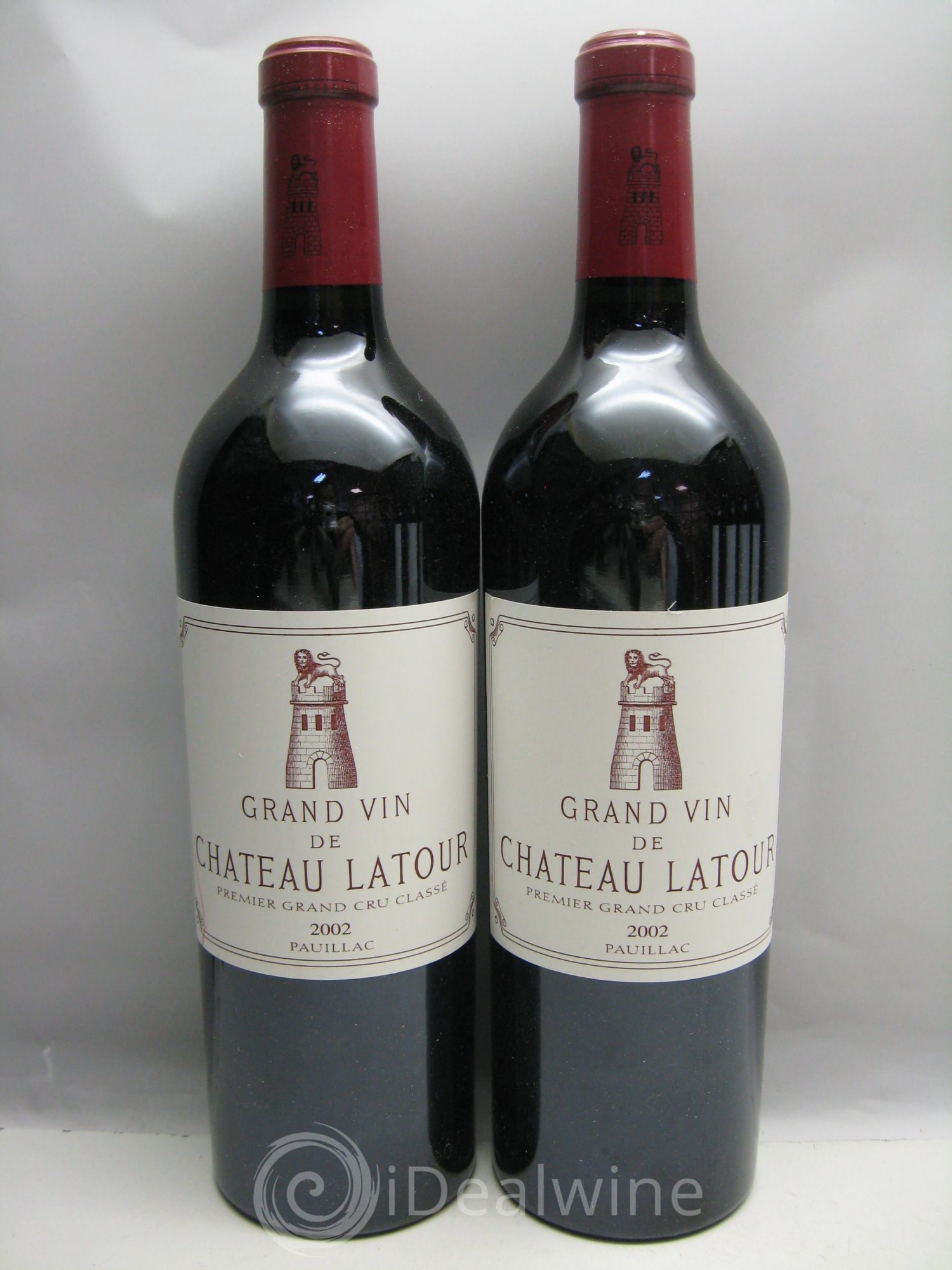 Château Latour 1er Grand Cru Classé 2002 - Lot de 6 bouteilles - 0
