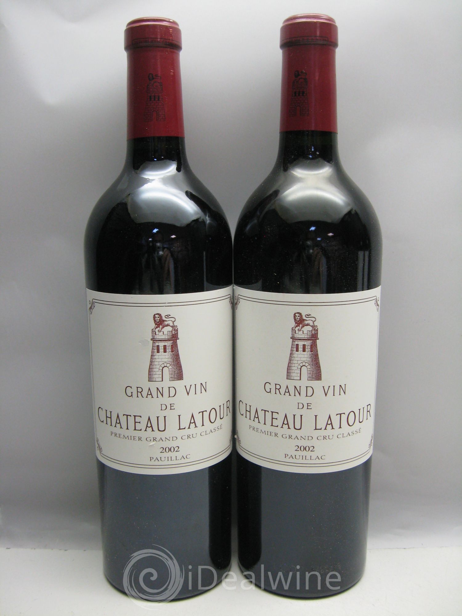 Château Latour 1er Grand Cru Classé 2002 - Lot de 6 bouteilles - 1