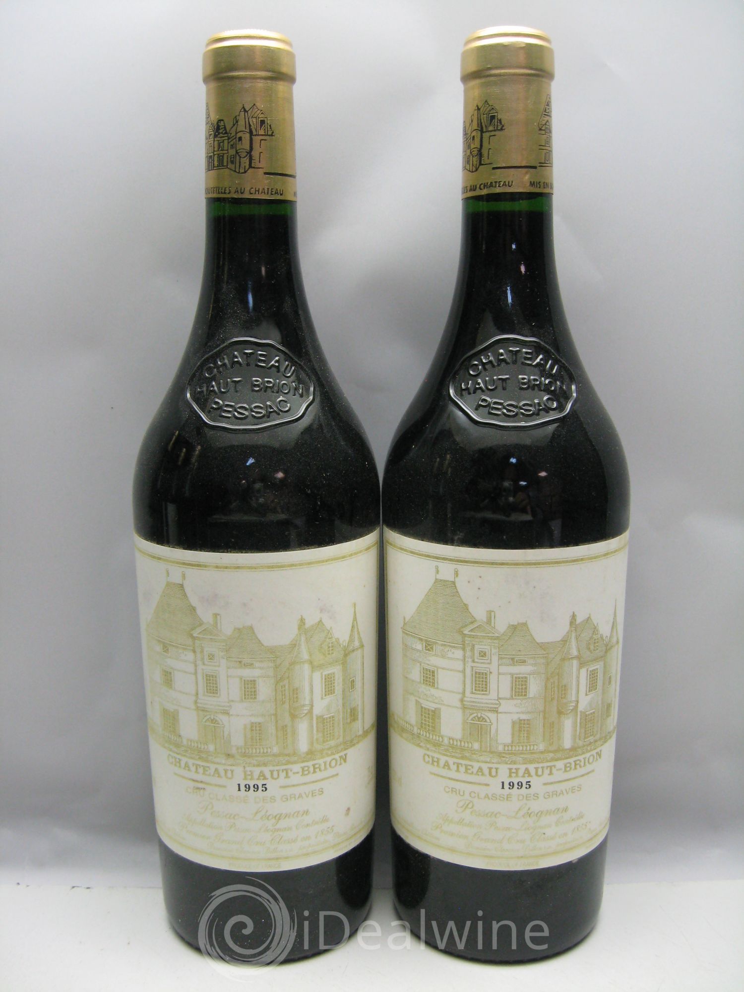 Château Haut Brion 1er Grand Cru Classé 1995 - Lot de 6 bouteilles - 2