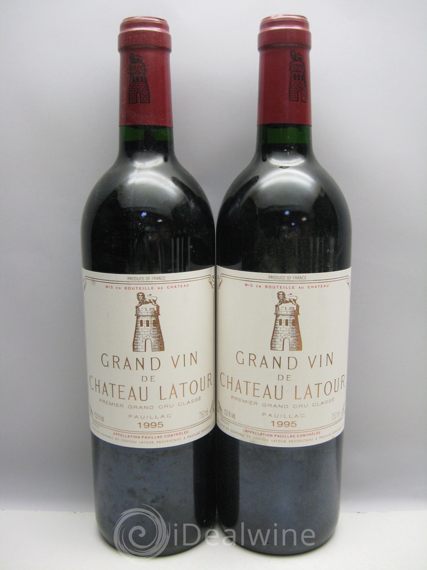 Château Latour 1er Grand Cru Classé 1995 - Lot de 6 bouteilles - 0