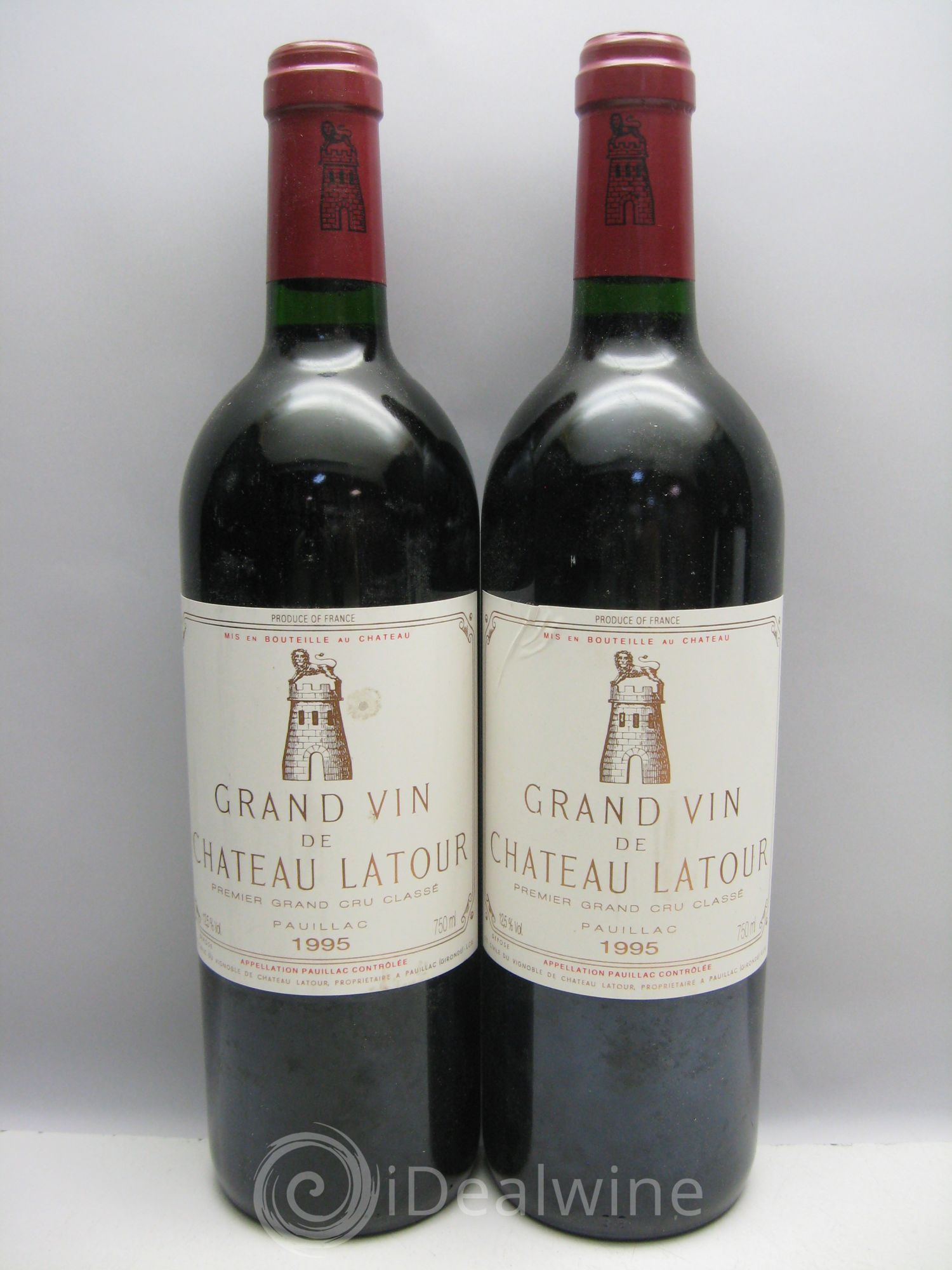 Château Latour 1er Grand Cru Classé 1995 - Lot de 6 bouteilles - 1