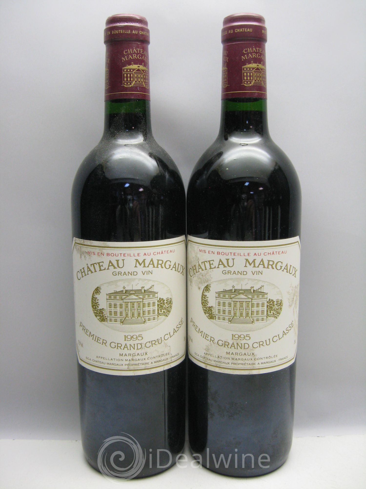 Château Margaux 1er Grand Cru Classé 1995 - Lot de 12 bouteilles - 1