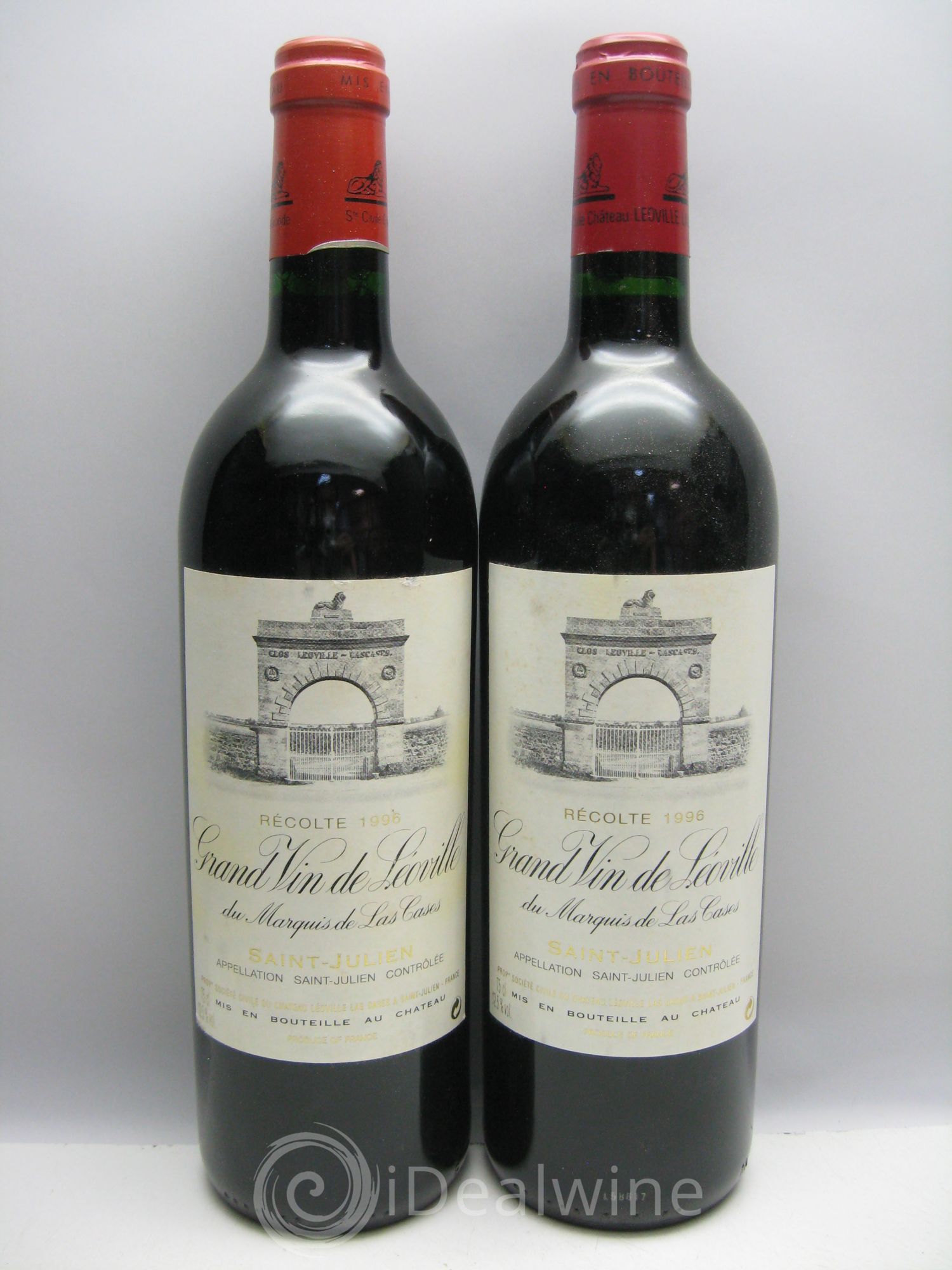 Château Léoville Las Cases 2ème Grand Cru Classé 1996 - Lot de 6 bouteilles - 2