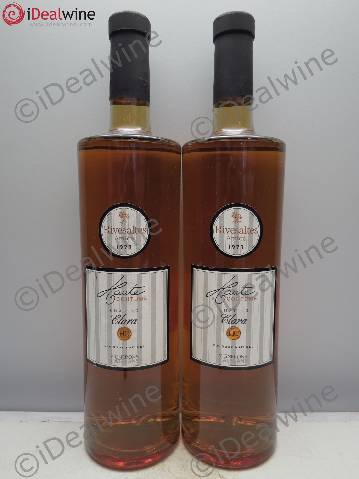 Rivesaltes Château Clara Haute Couture 1973 - Lot of 2 bottles - 0