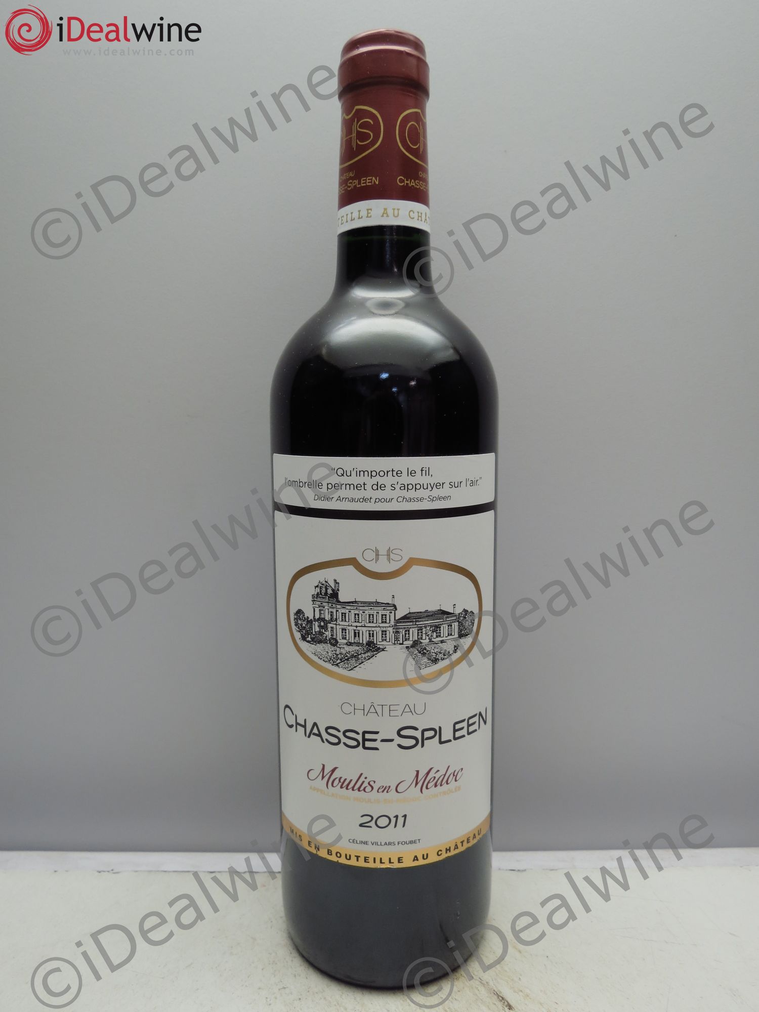 Château Chasse Spleen 2011 - Lot de 1 bouteille - 0
