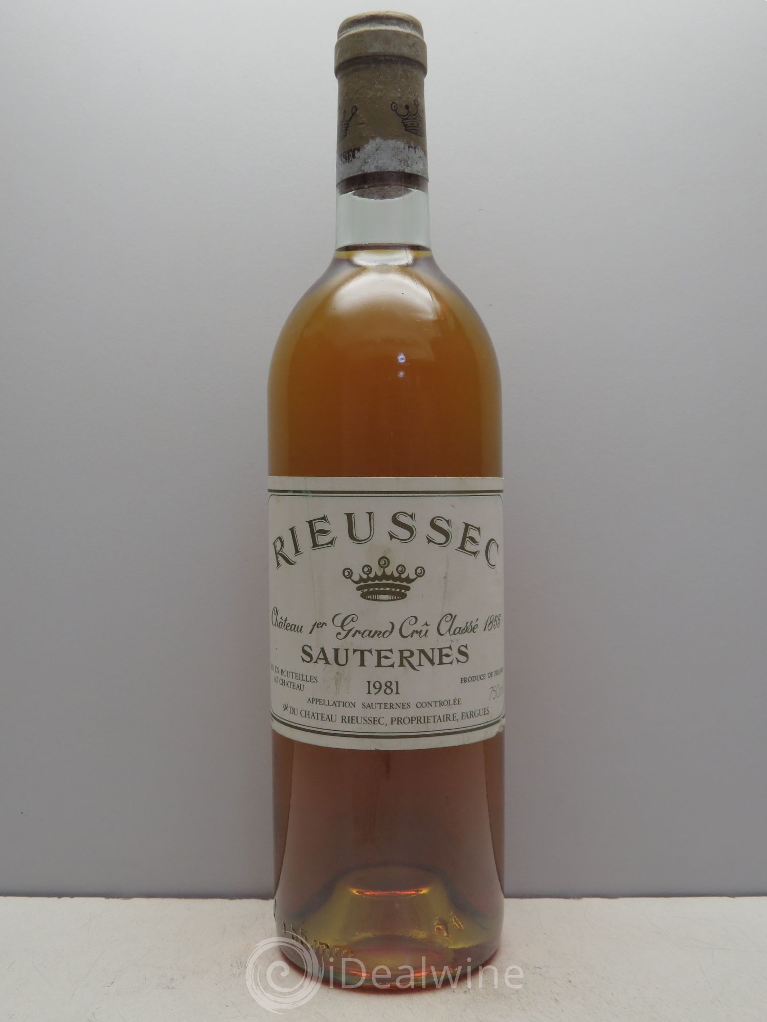 Château Rieussec 1er Grand Cru Classé 1981 - Posten von 1 Flasche - 0