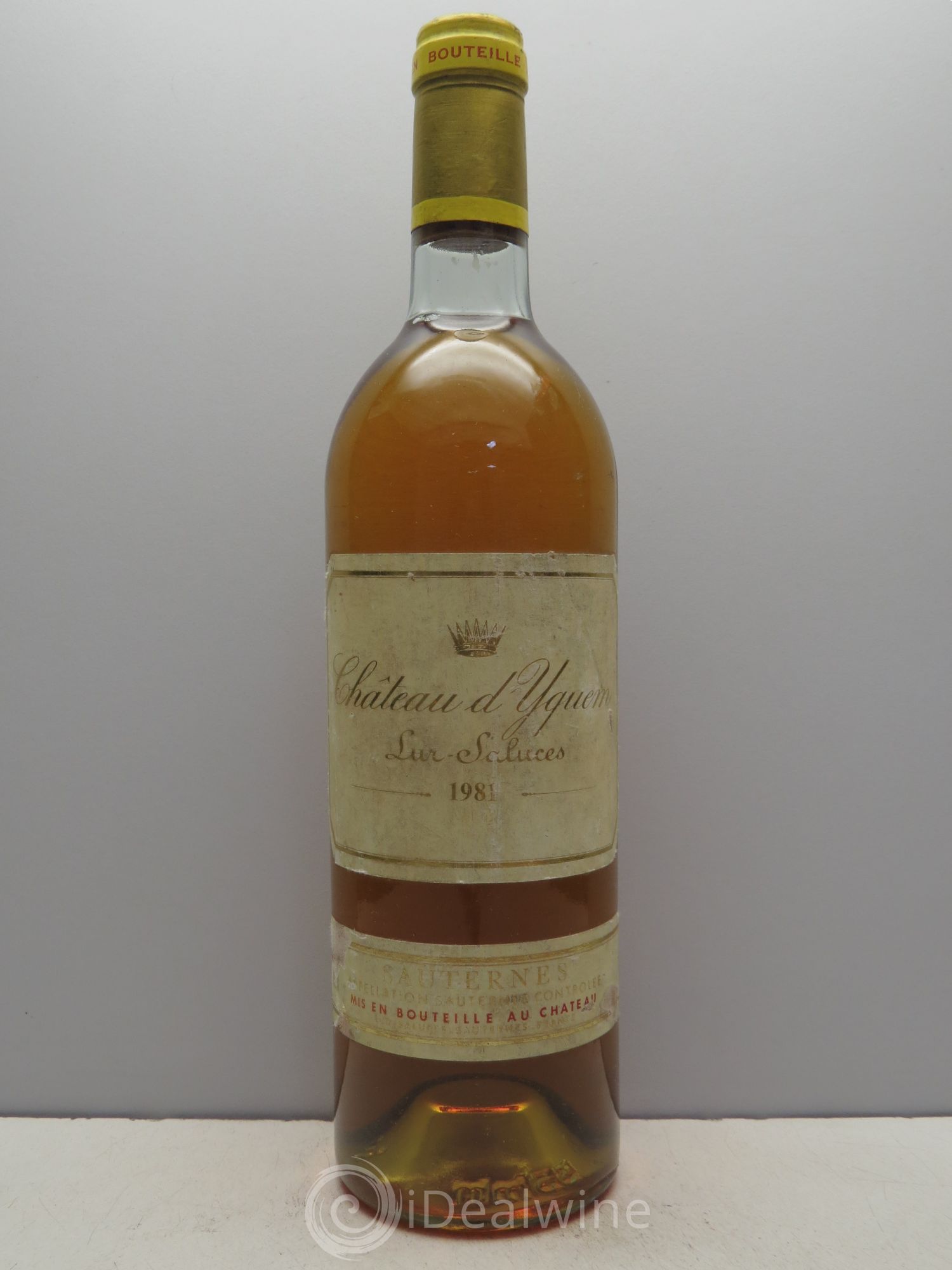 Château d' Yquem 1er Cru Classé Supérieur (sans prix de réserve - no reserve) 1981 - Lotto di 1 bottiglia - 0