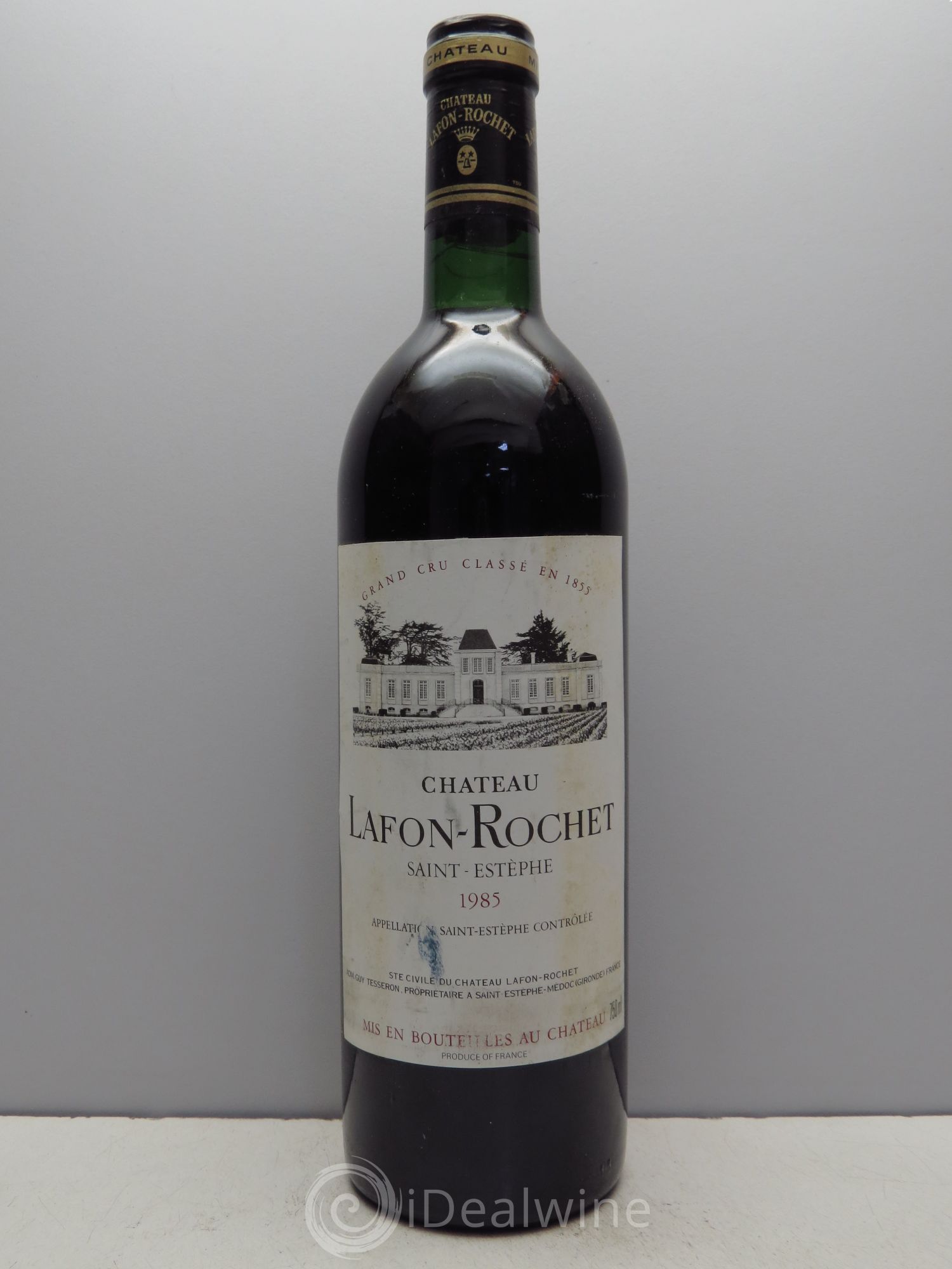 Château Lafon Rochet 4ème Grand Cru Classé 1985 - Lot de 6 bouteilles - 0