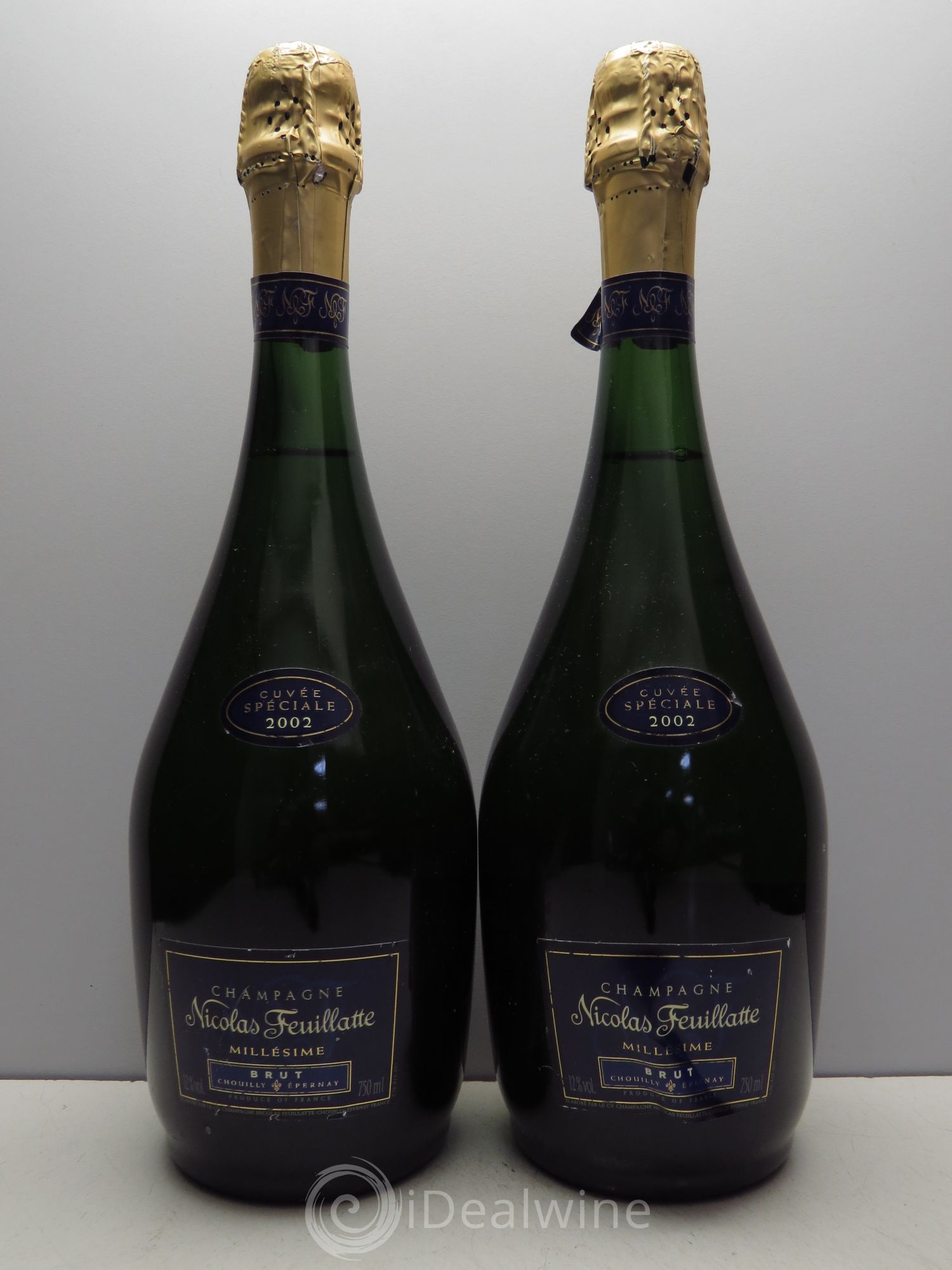 Cuvée Spéciale Nicolas Feuillatte 2002 - Lot de 2 bouteilles - 0