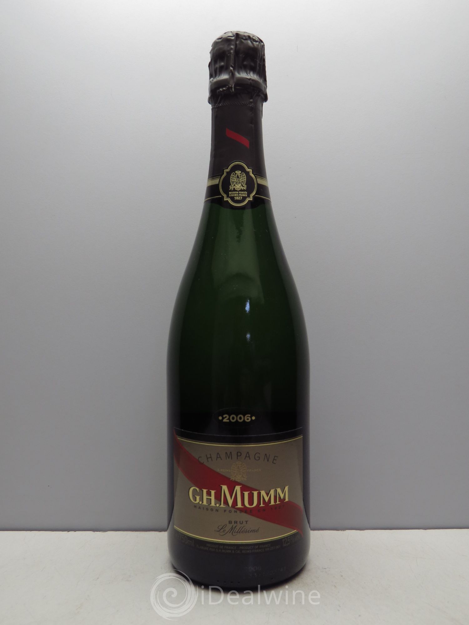 Grand Cordon Mumm 2006 - Lot de 1 bouteille - 0