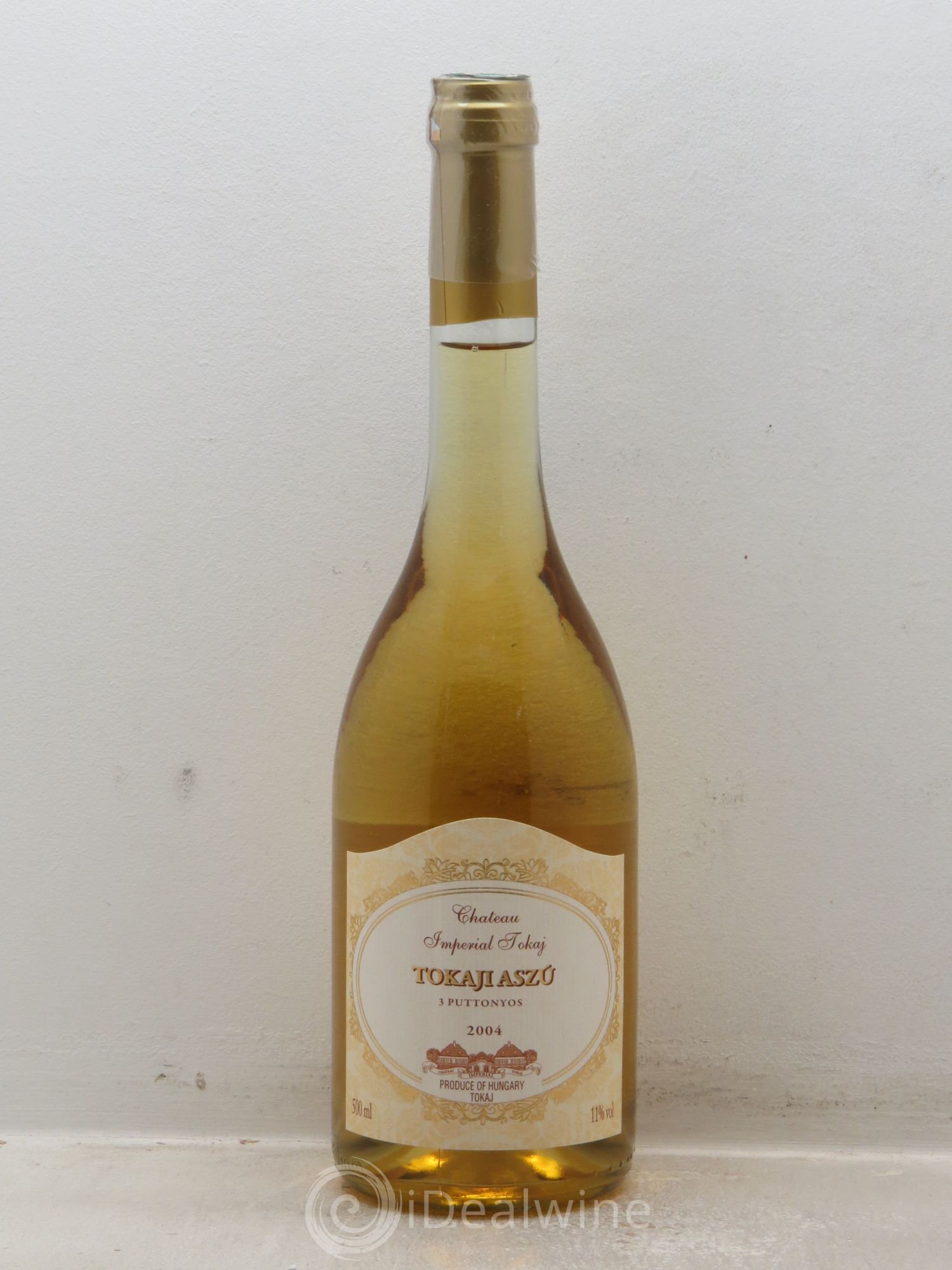 Tokaji Tokaji Aszu Château Impériale 3 Puttonyos (50cl) 2004 - Posten von 1 Flasche - 0