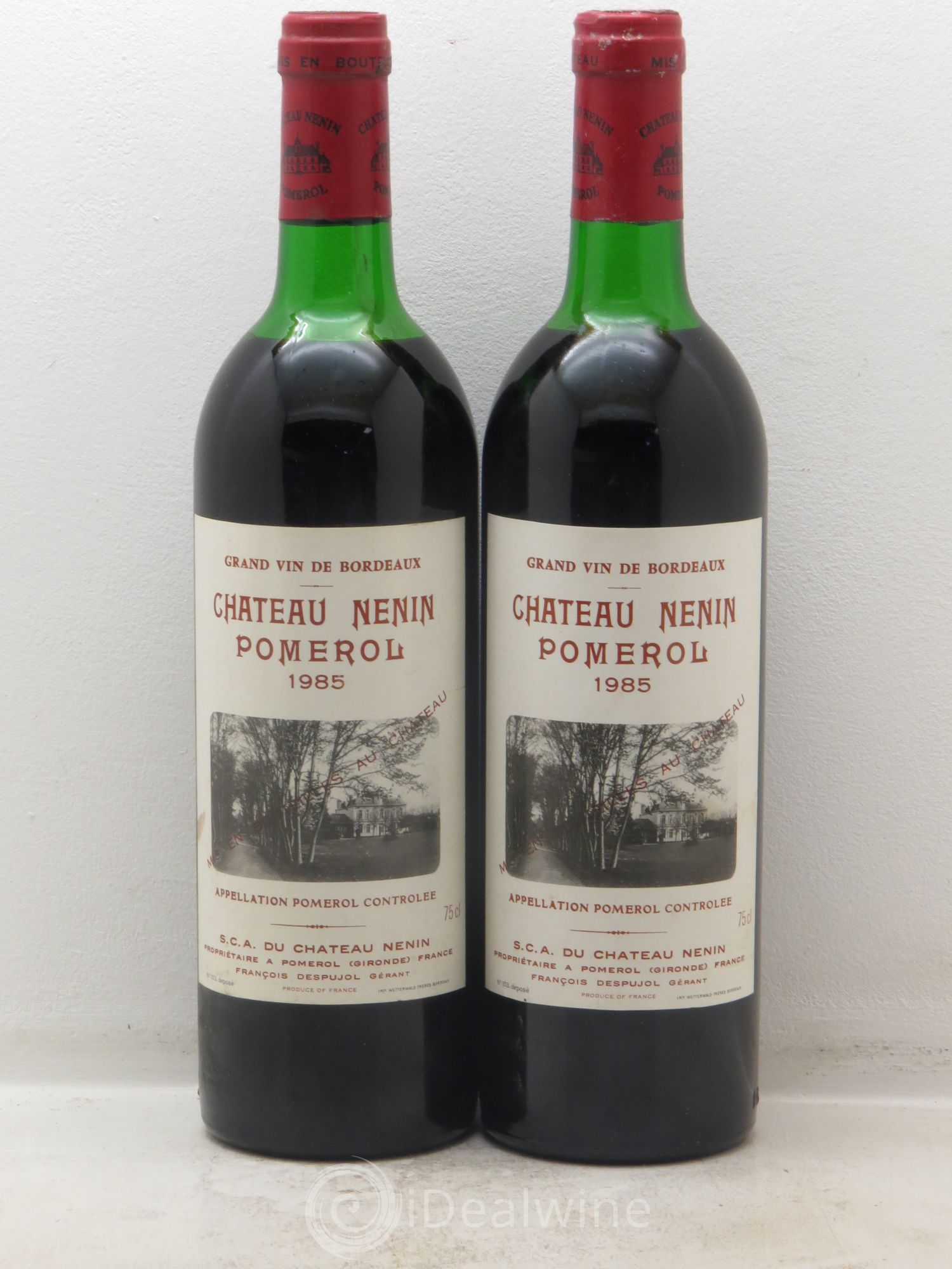 Château Nenin 1985 - Lot de 2 bouteilles - 0