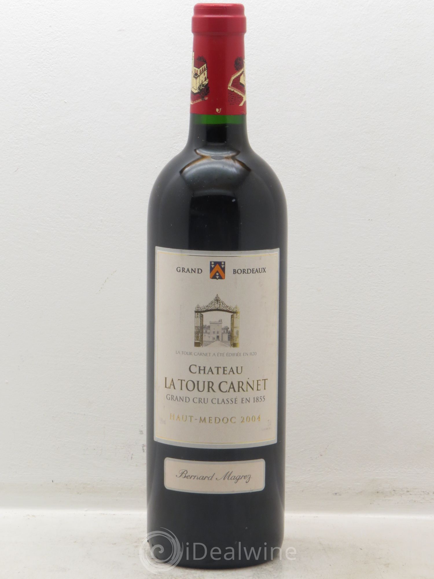 Château la Tour Carnet 4ème Grand Cru Classé 2004 - Lot de 1 bouteille - 0