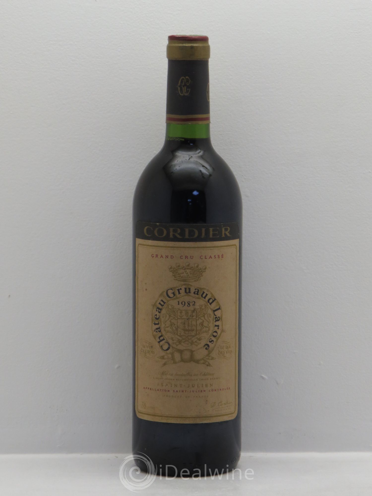 Château Gruaud Larose 2ème Grand Cru Classé (sans prix de réserve) 1982 - Lot de 1 bouteille - 0