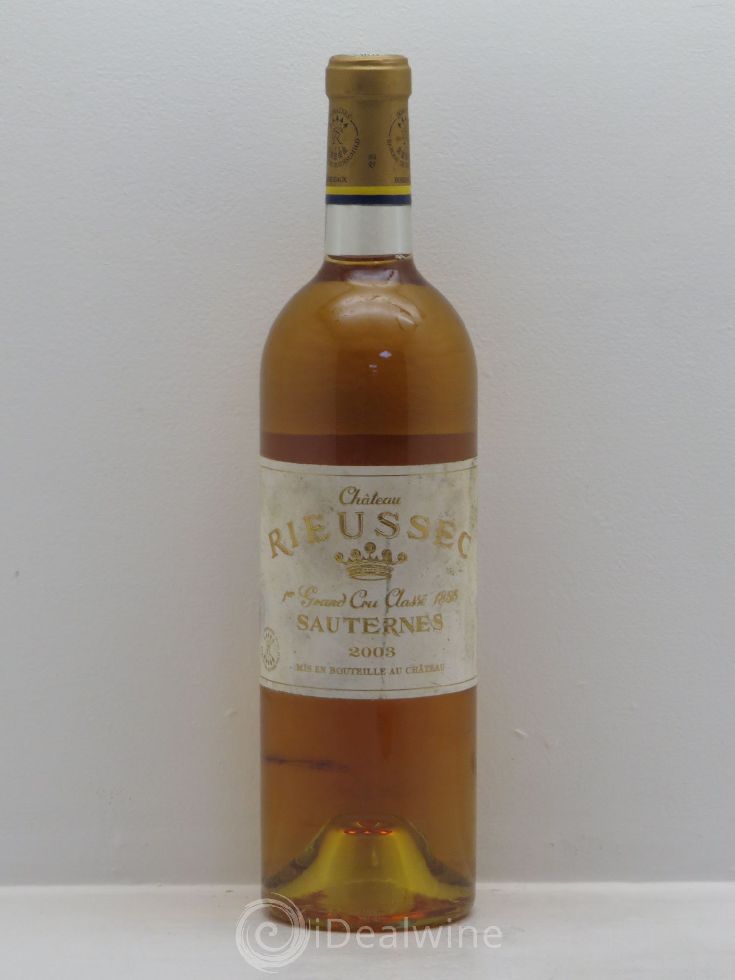 Château Rieussec 1er Grand Cru Classé 2003 - Posten von 1 Flasche - 0