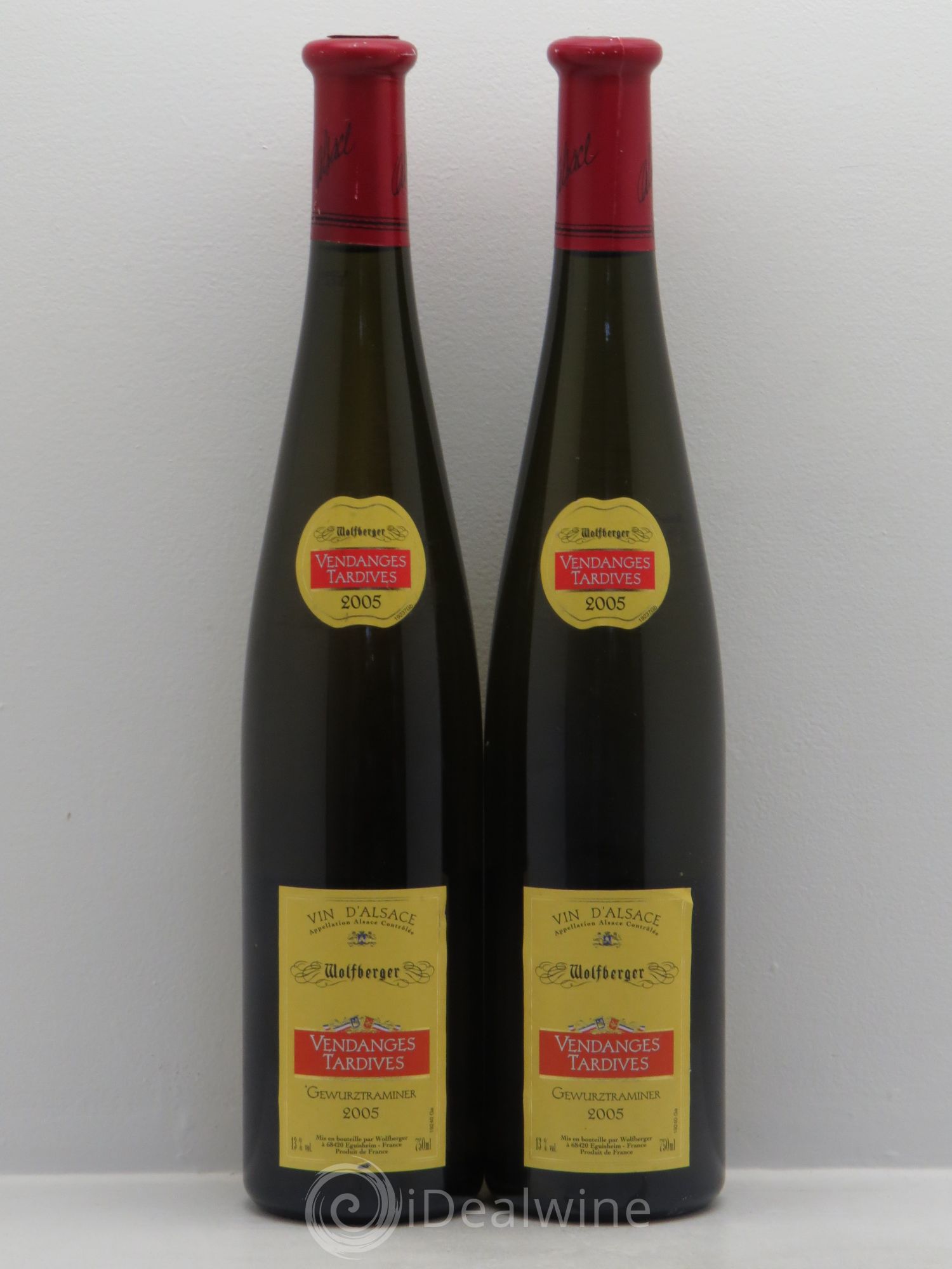 Gewurztraminer Vendanges Tardives Domaine Wolfberger 2005 - Lotto di 2 bottiglie - 0